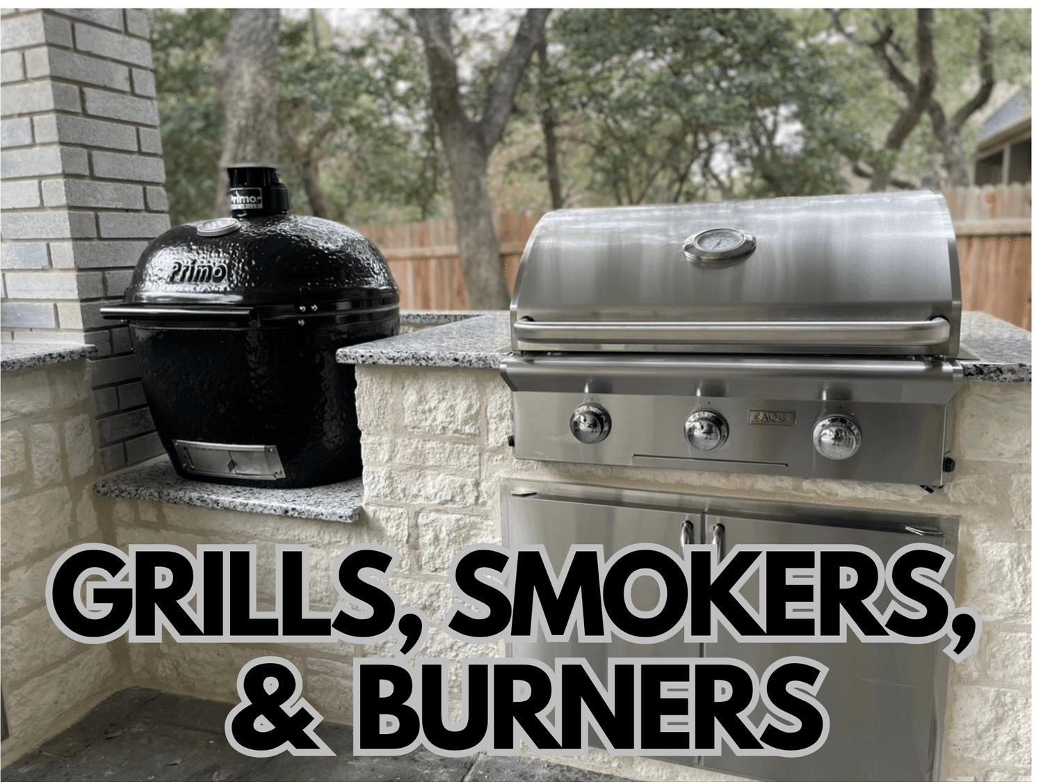 Shop Grills & Outdoor Kitchen — Cozy Outdoor Escapes