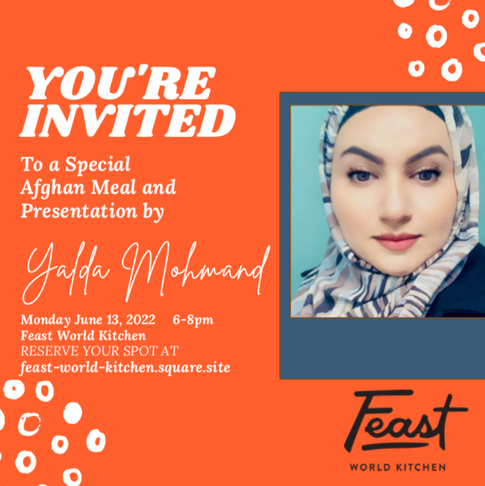 A Special Afghan Dinner with Chef Yalda