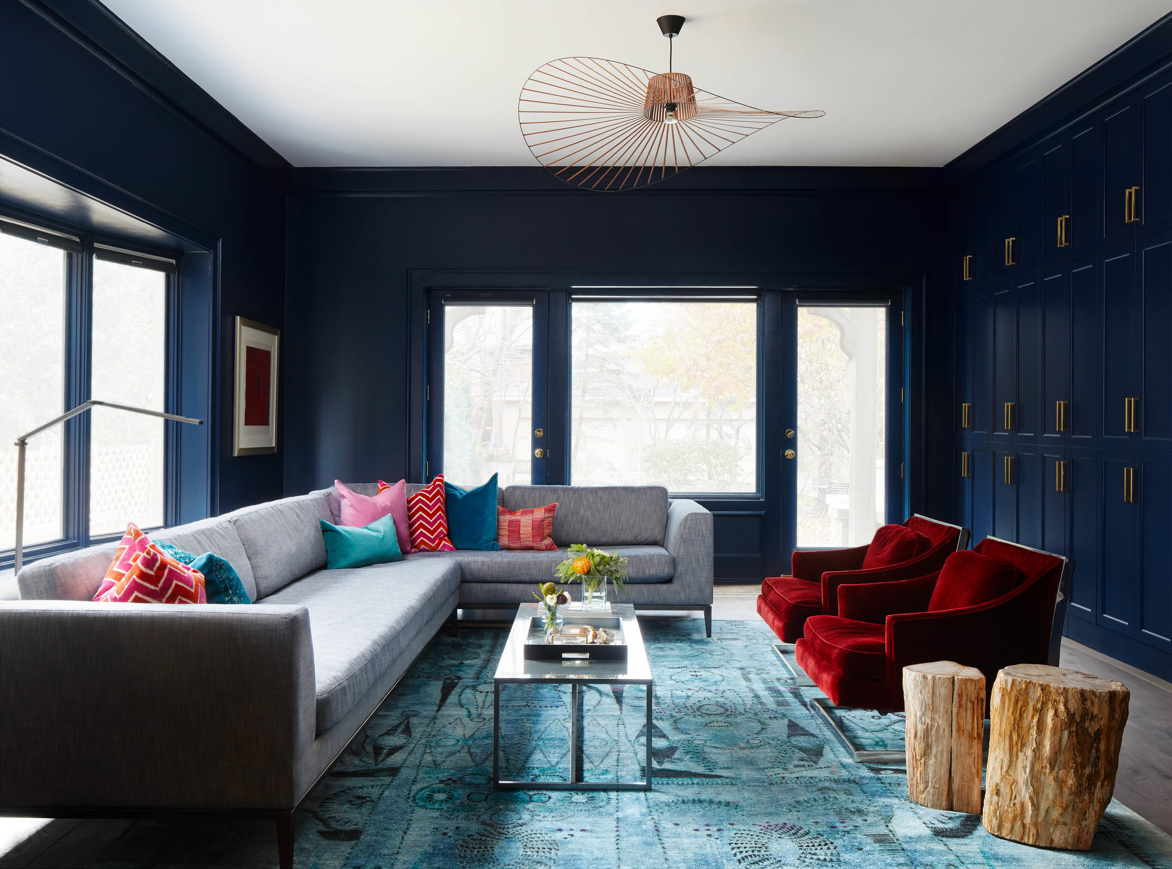 Family Room - Navy Built In