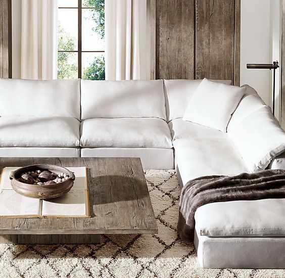 Cloud Sofa, Restoration Hardware Leather Couch Reviews