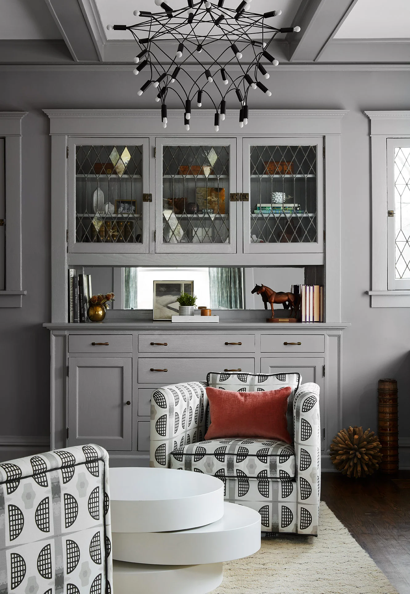 Elmwood St Project – Office Shelf Styling