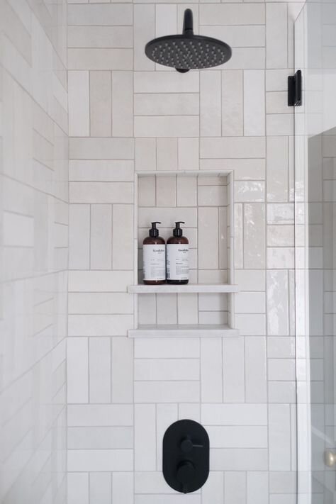 How To Create Basketweave Tile Layouts, Basketweave Subway Tile Shower