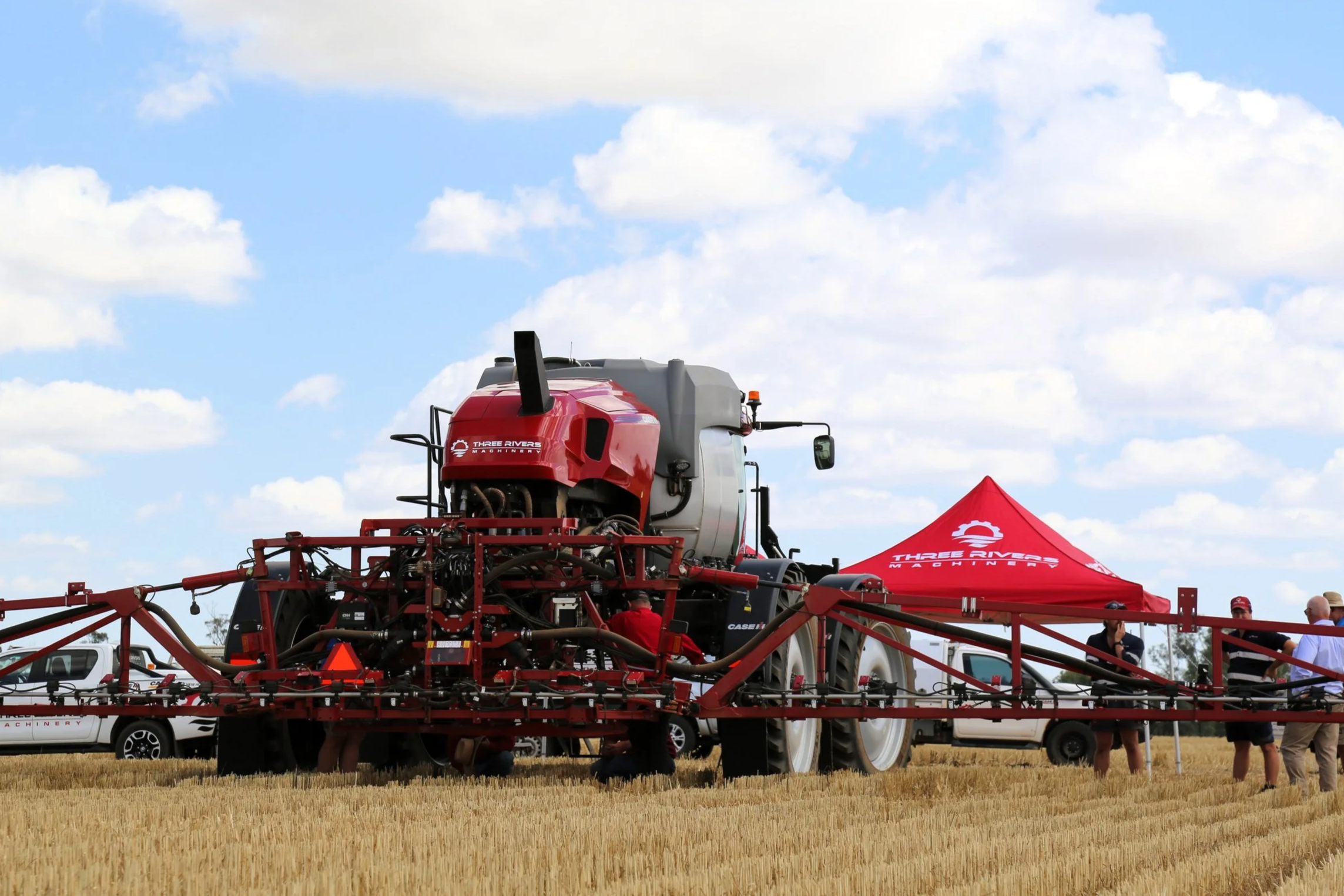 Case IH 4450 Patriot Demo Roadshow