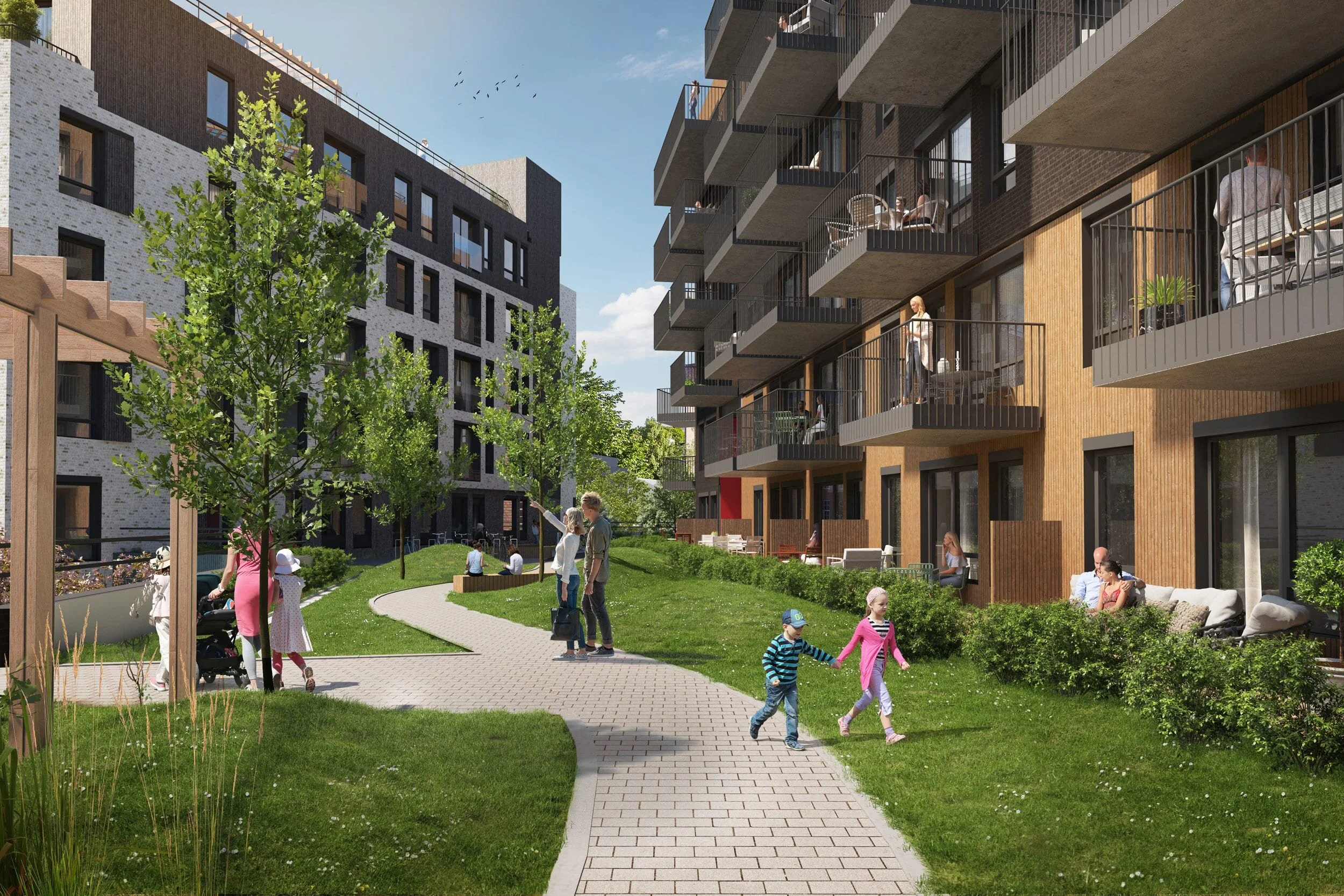 Landet nytt boligprosjekt på Ensjø i Oslo