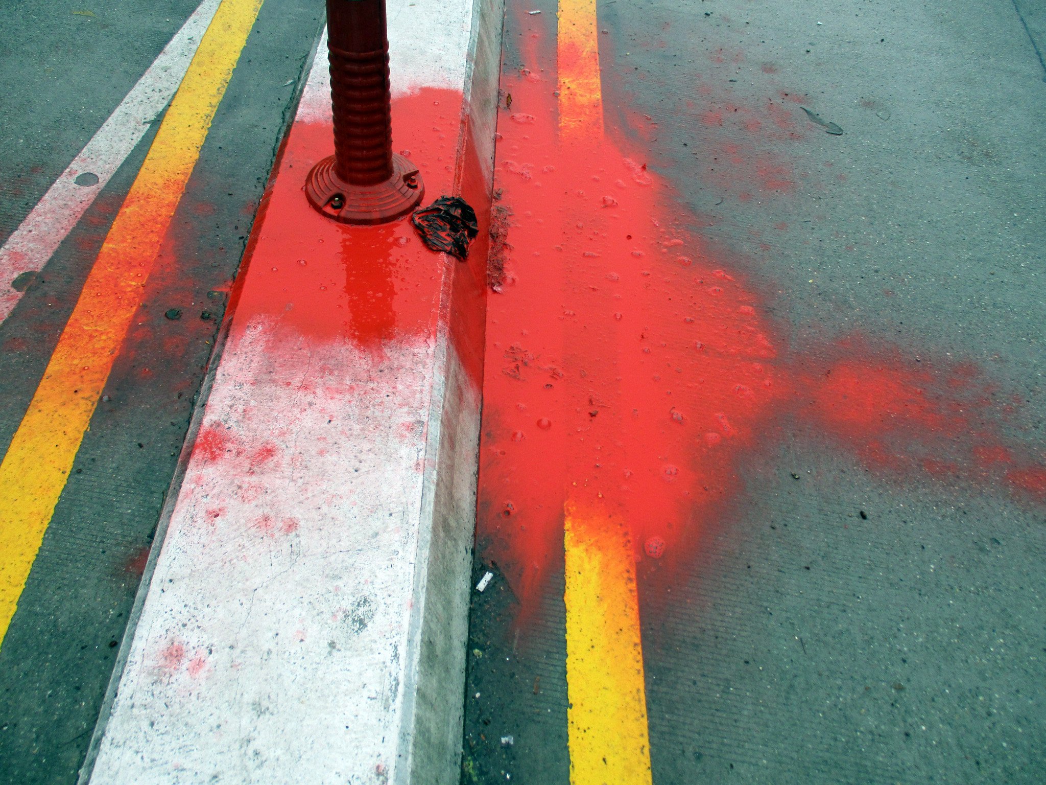   Red Paint 1  2022 inkjet print on Ilford Galerie Smooth Pearl photo paper 42 x 53 cm 