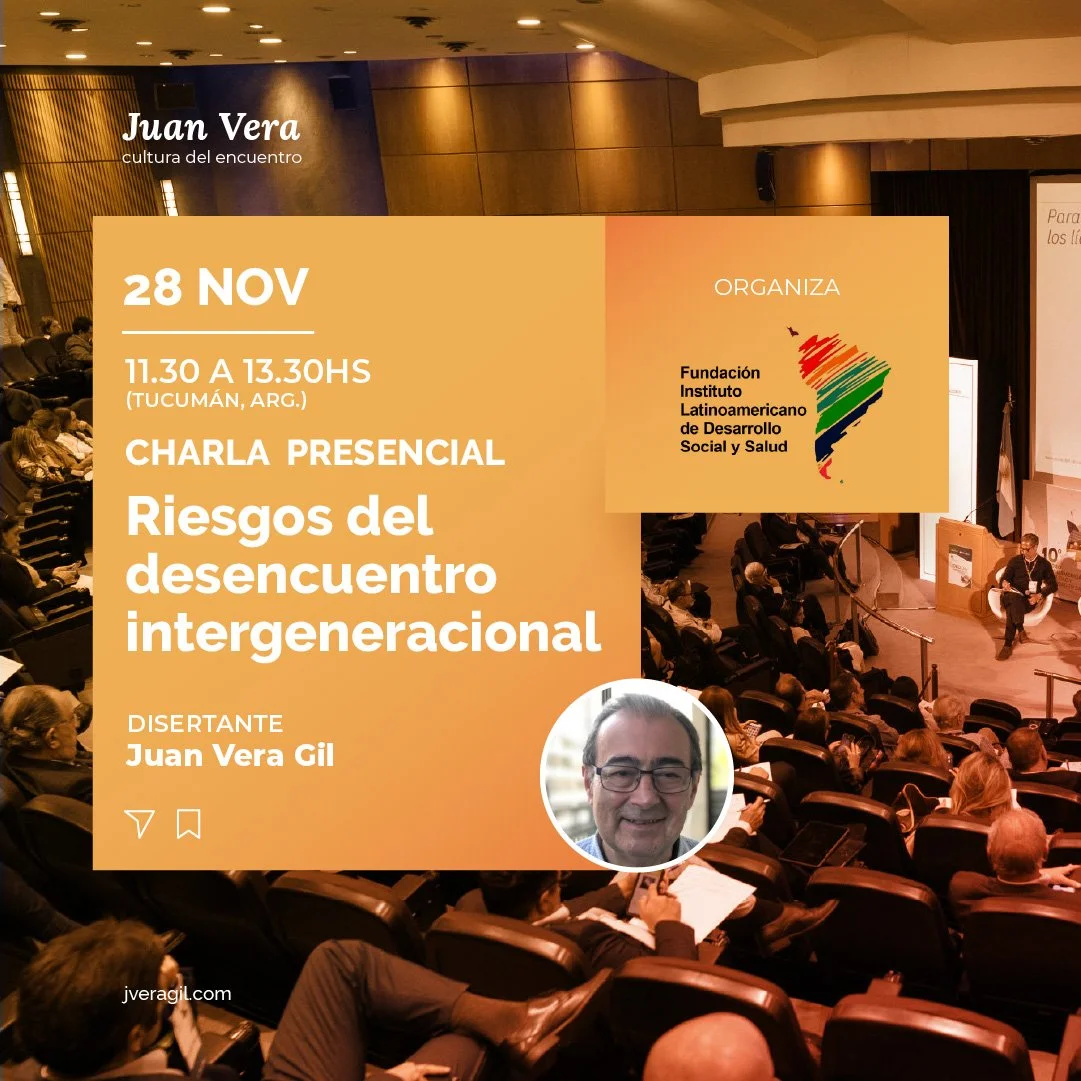 Charla Riesgos del desencuentro intergeneracional