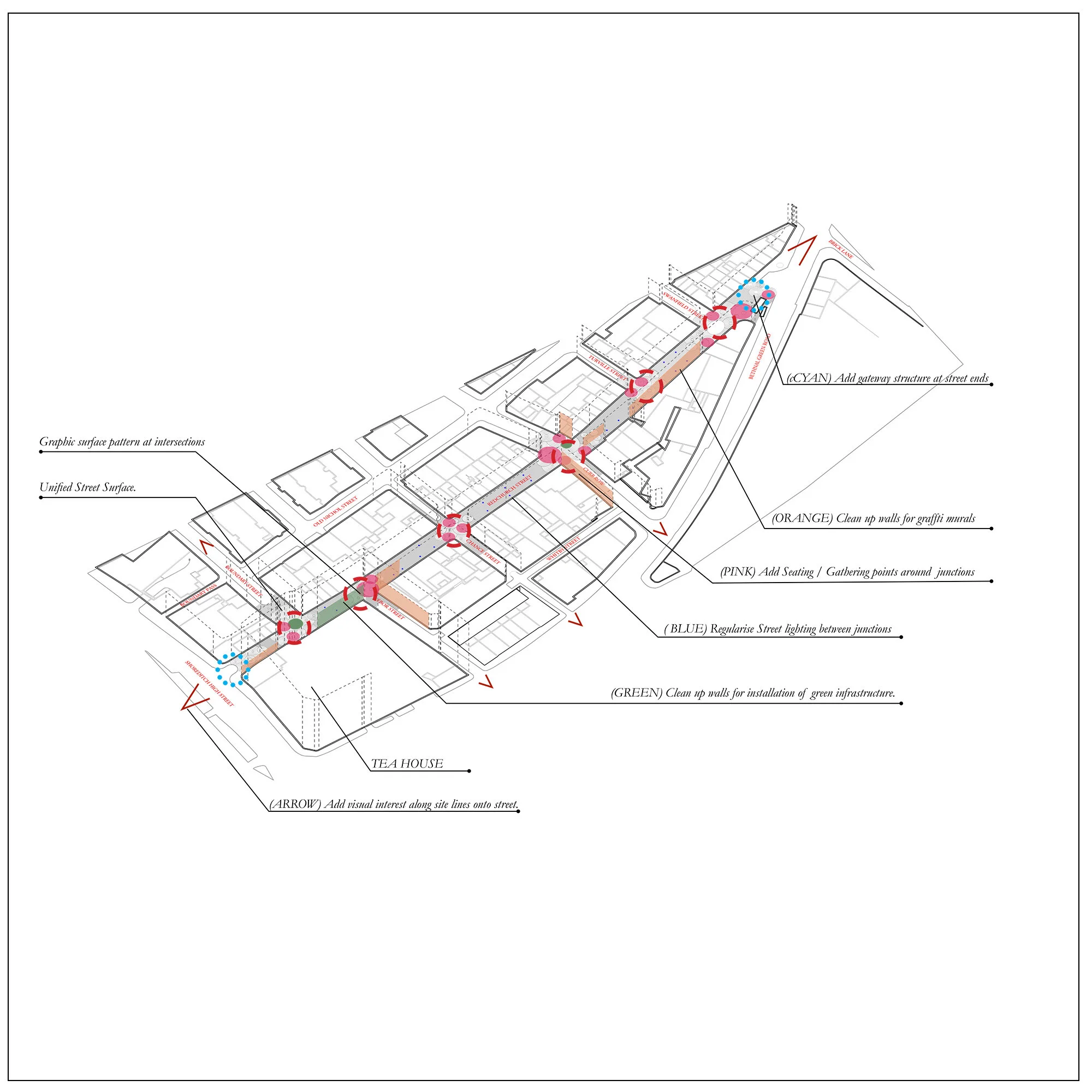 Redchurch Street Interventions
