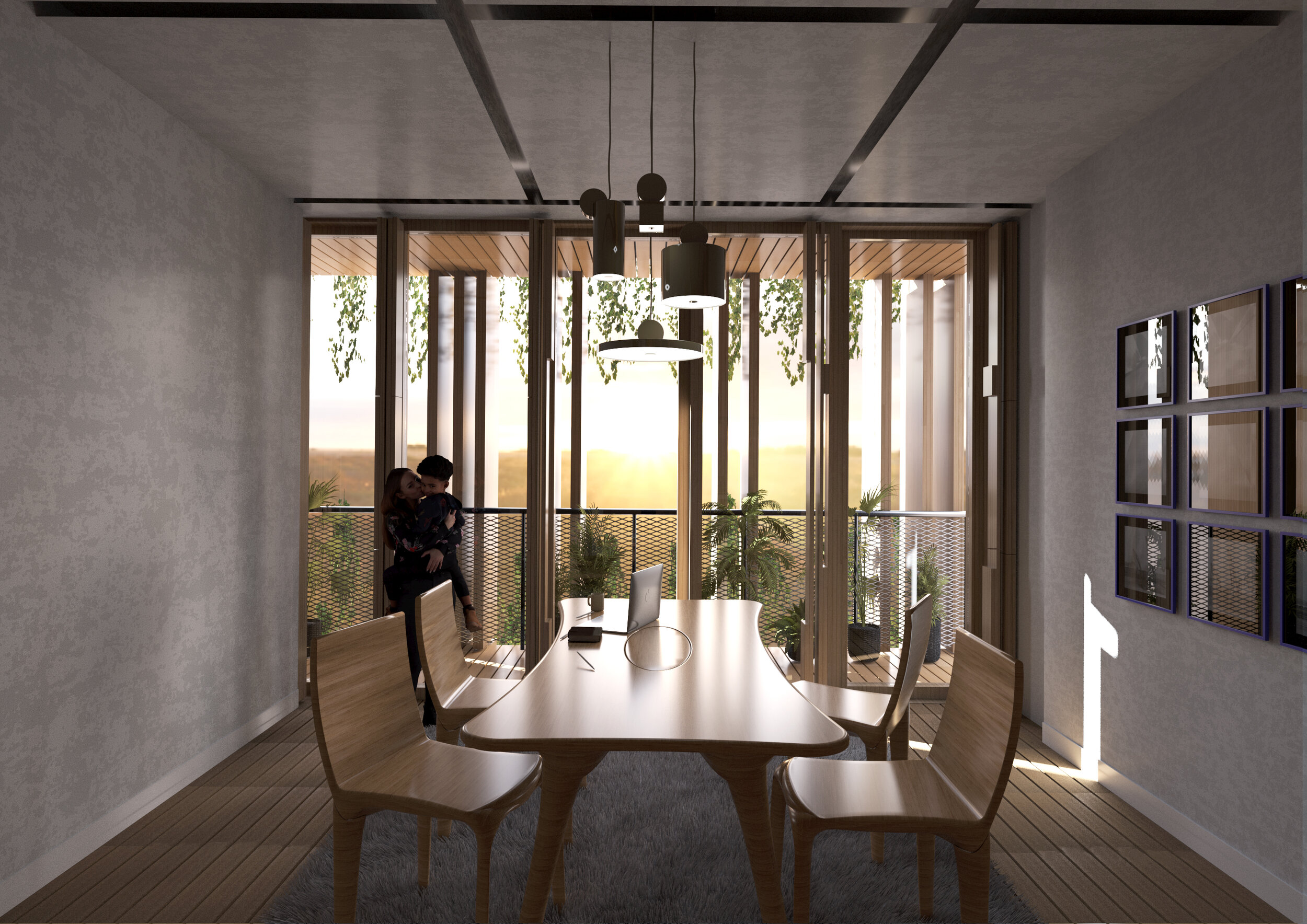 Table and Chairs
