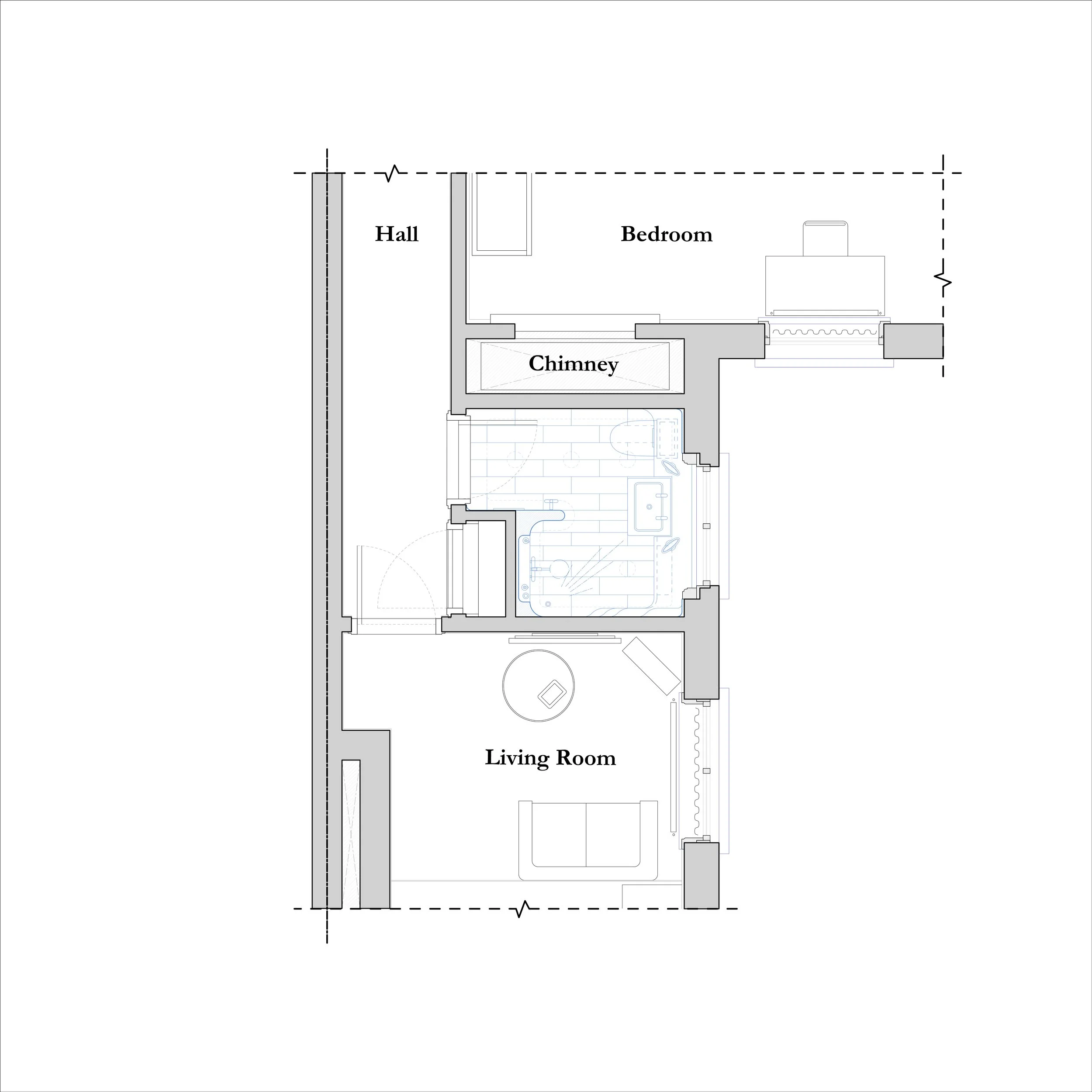 Proposed Bathroom Layout