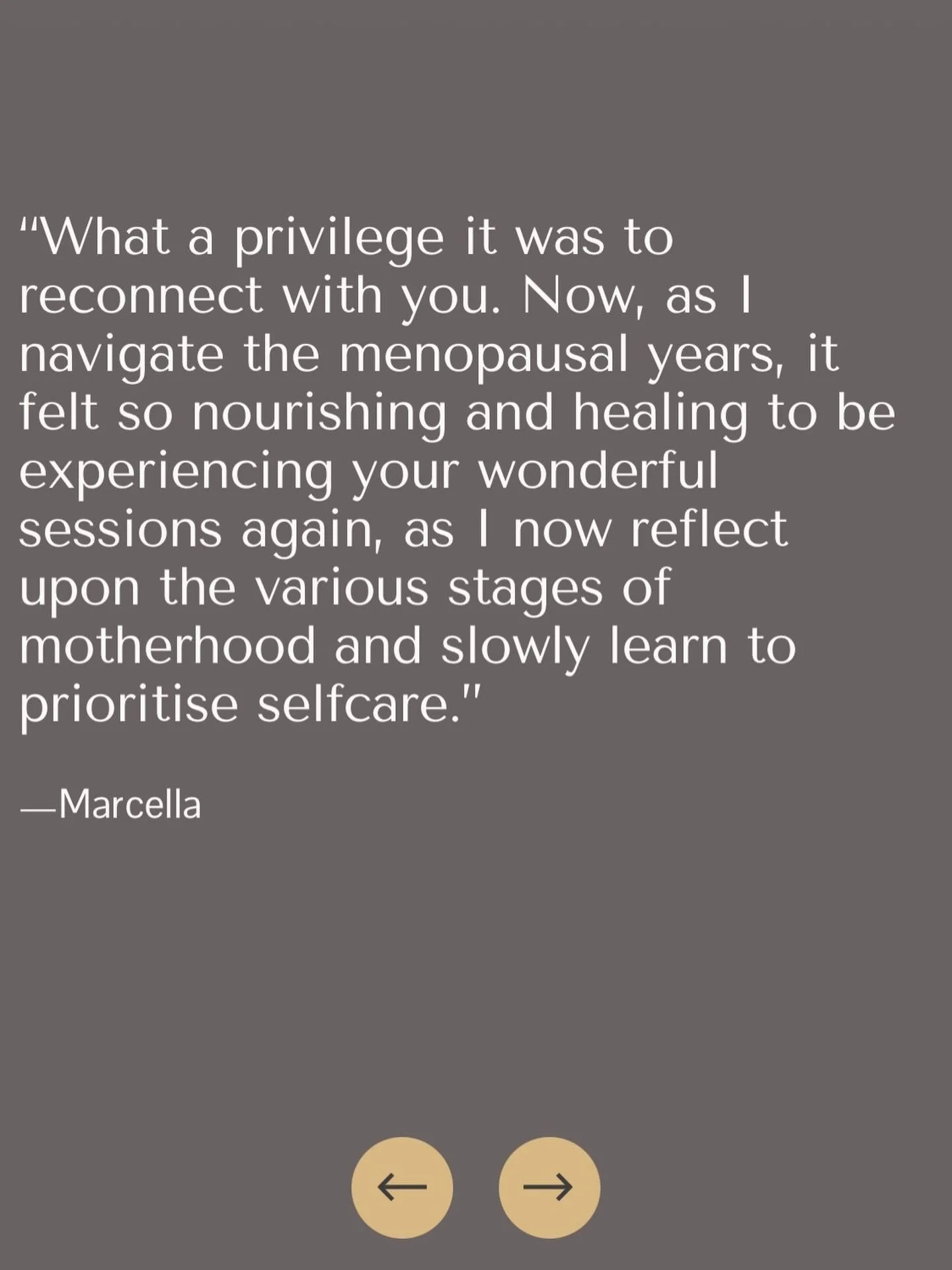I hadn&rsquo;t seen Marcella for over twenty years when she had attended pregnancy and then baby &amp; me yoga classes with me. After refinding me through my women&rsquo;s yoga @downtoearthlondon workshop she now attends regular yoga classes with me.