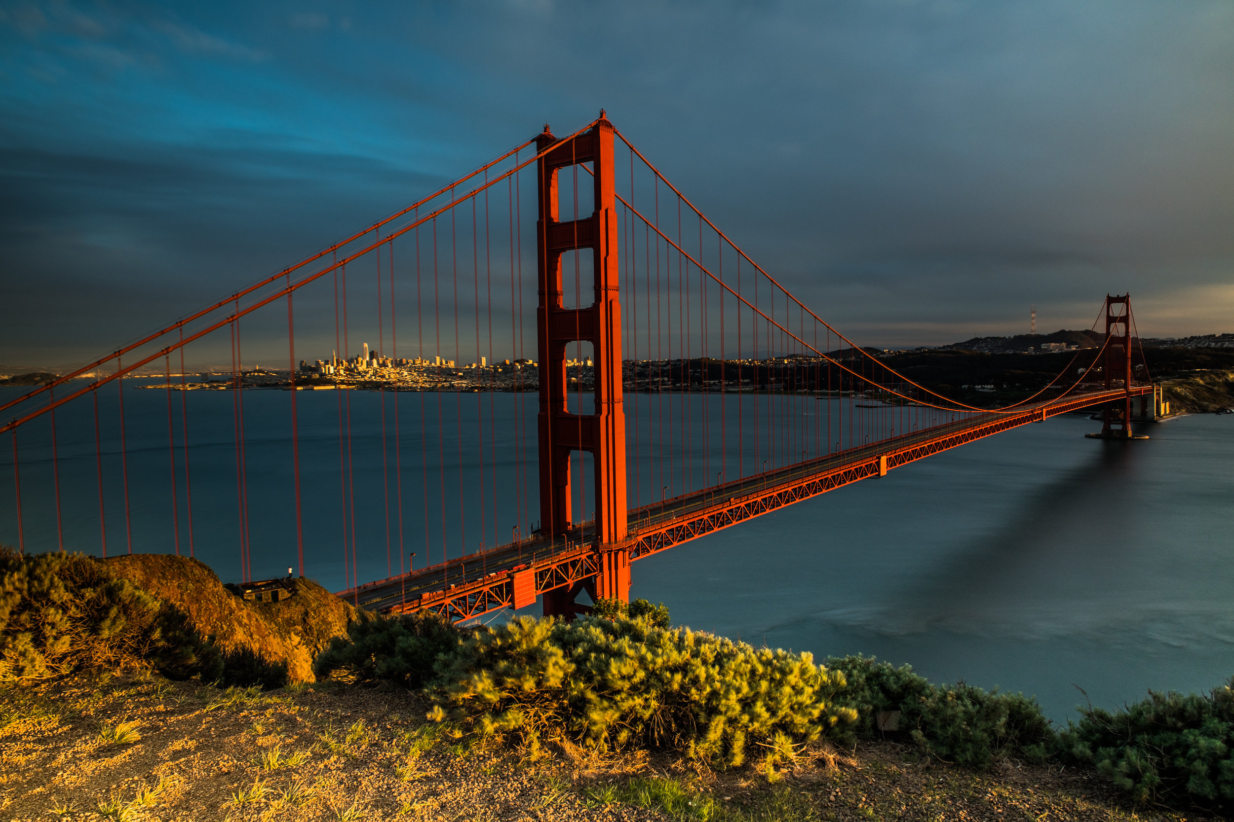 Golden Gate Bridge At Sunet.jpeg