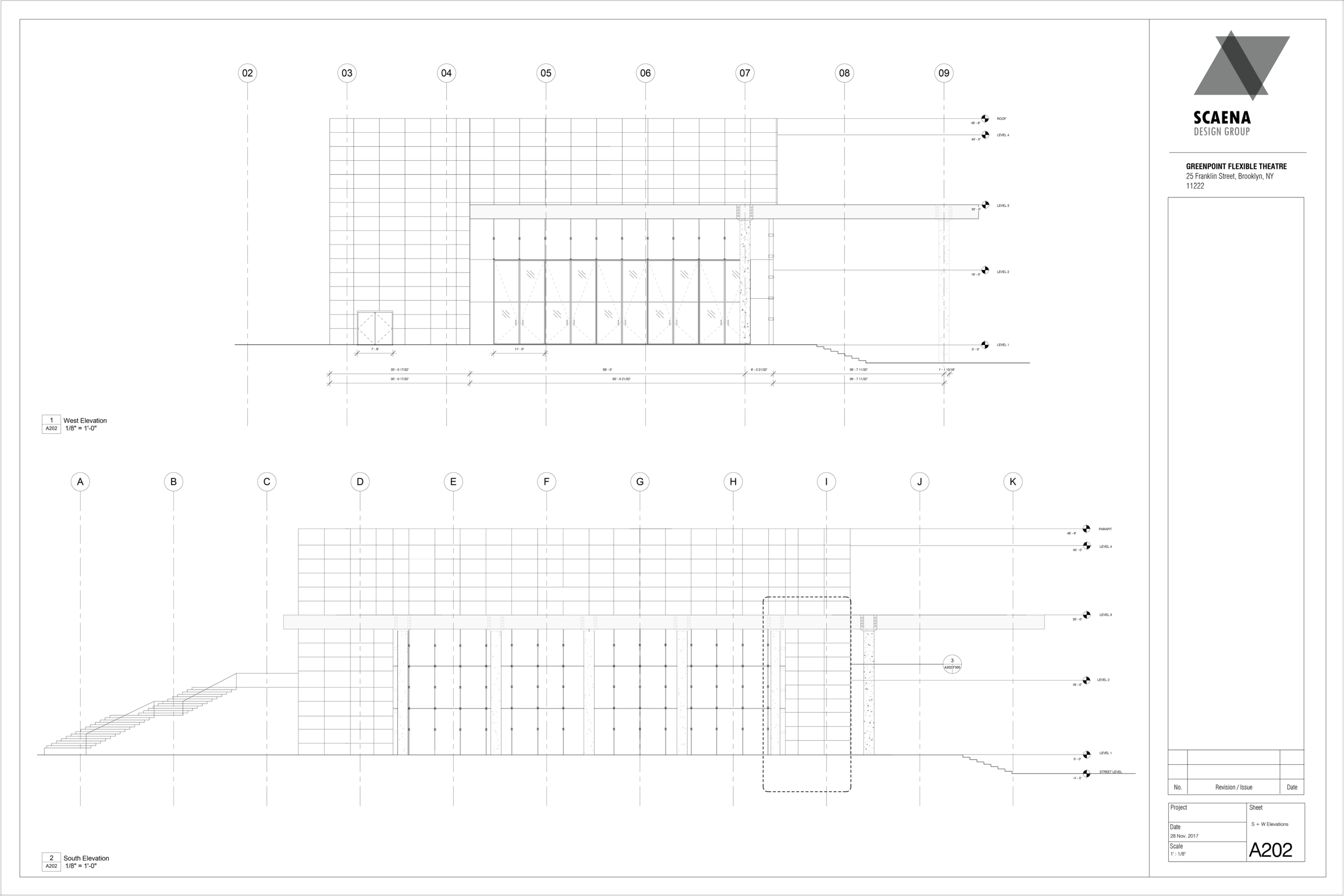 16 - ELEVATION, SOUTH & WEST.png