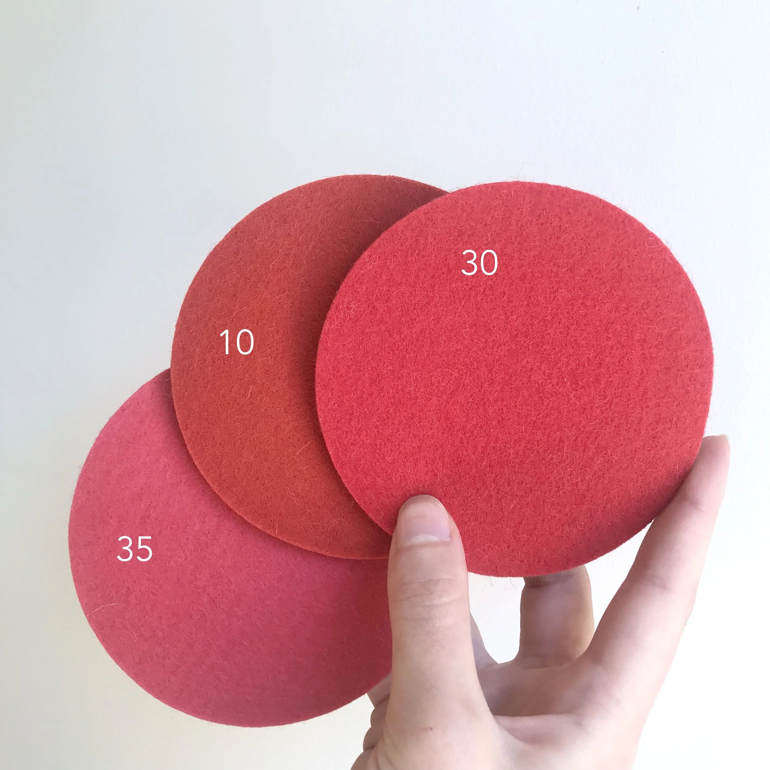 Felt Coaster (28 colours)