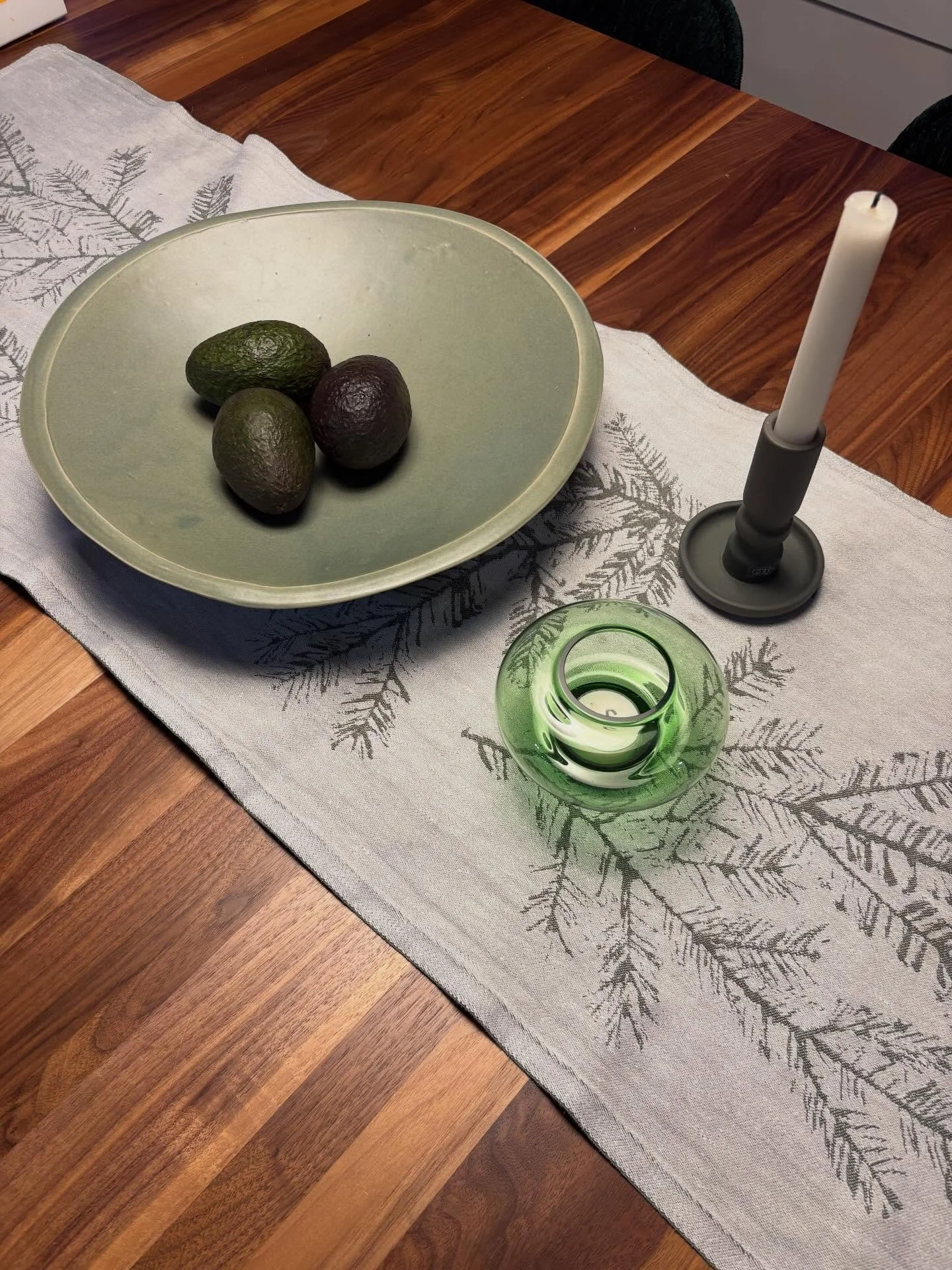 TREND ALERT: Mixing the greens!