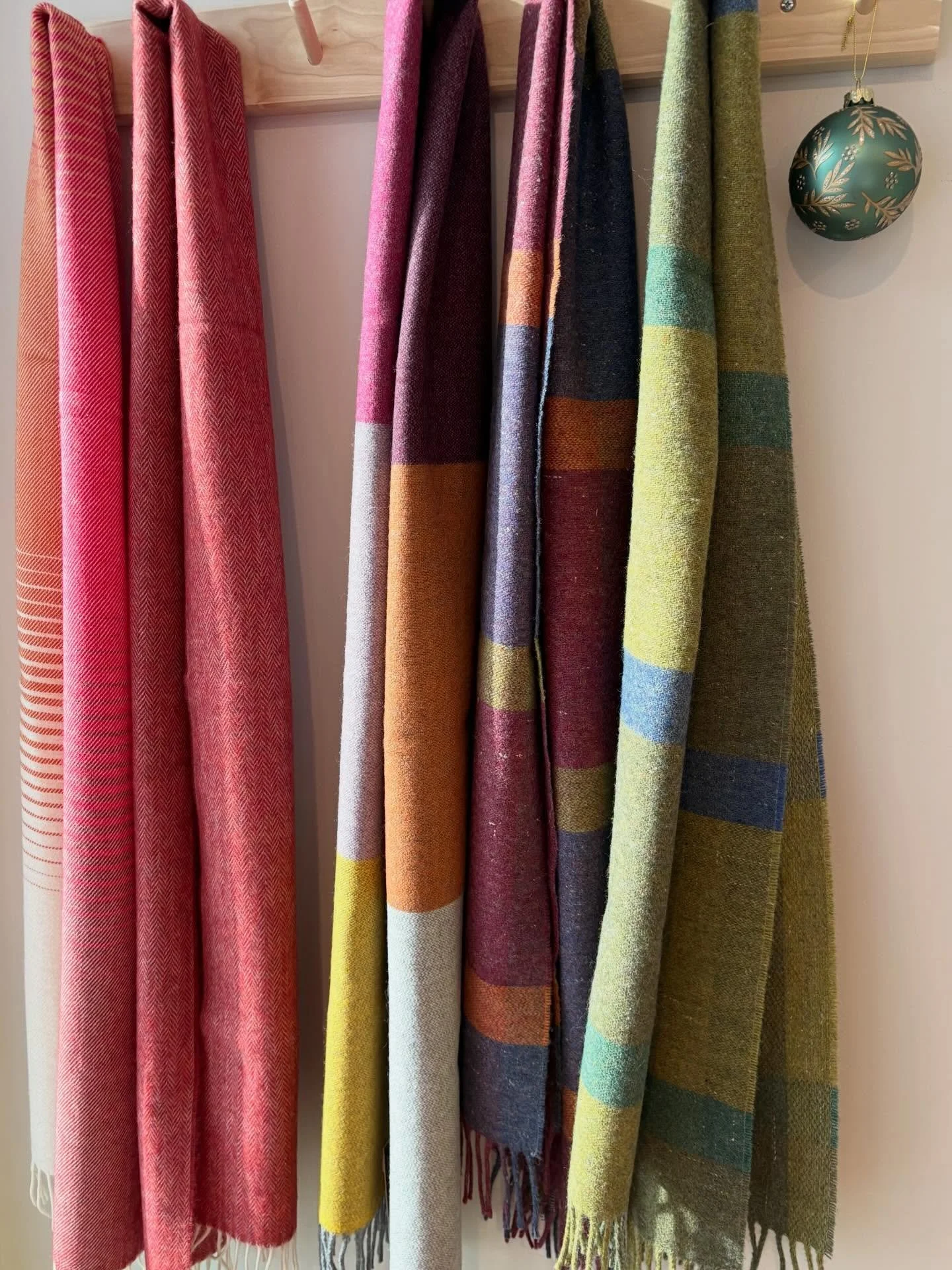 Merino scarves to keep one cozy through the winter months! ($59)