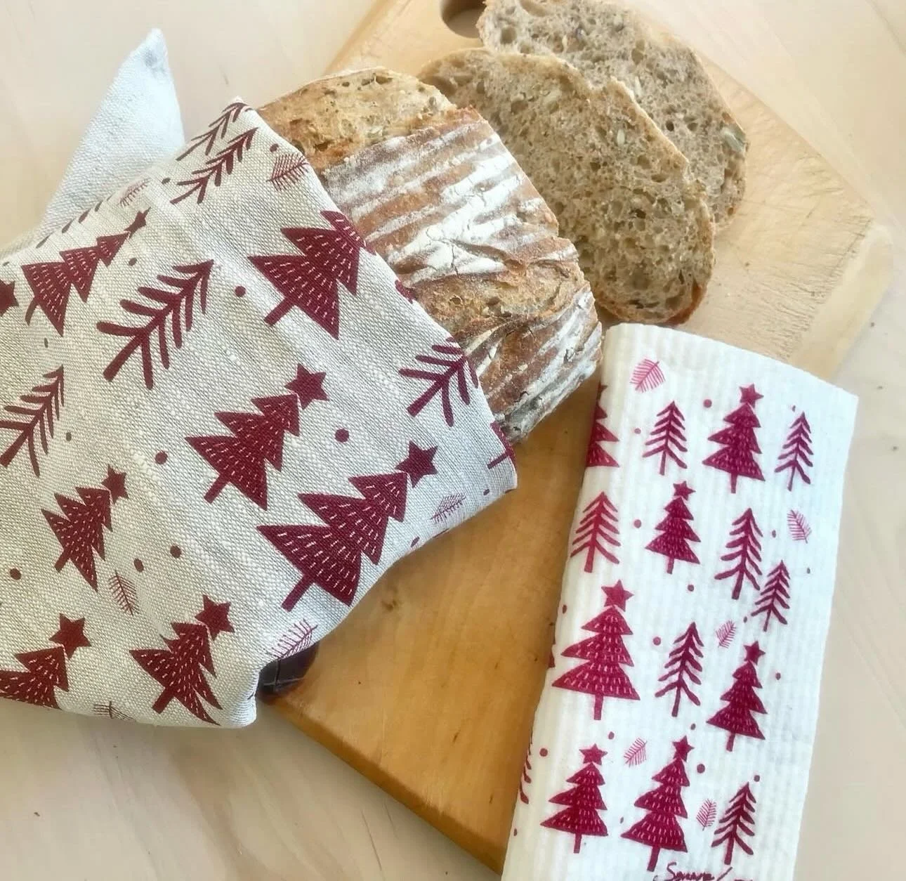 Advent Week 3 Special: 20% off on all tea towel &amp; sponge cloth duos. Perfect gift!