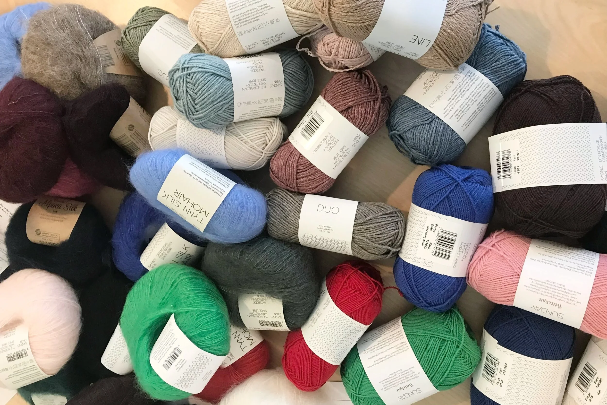 Sandnes Garn and Drops Wool