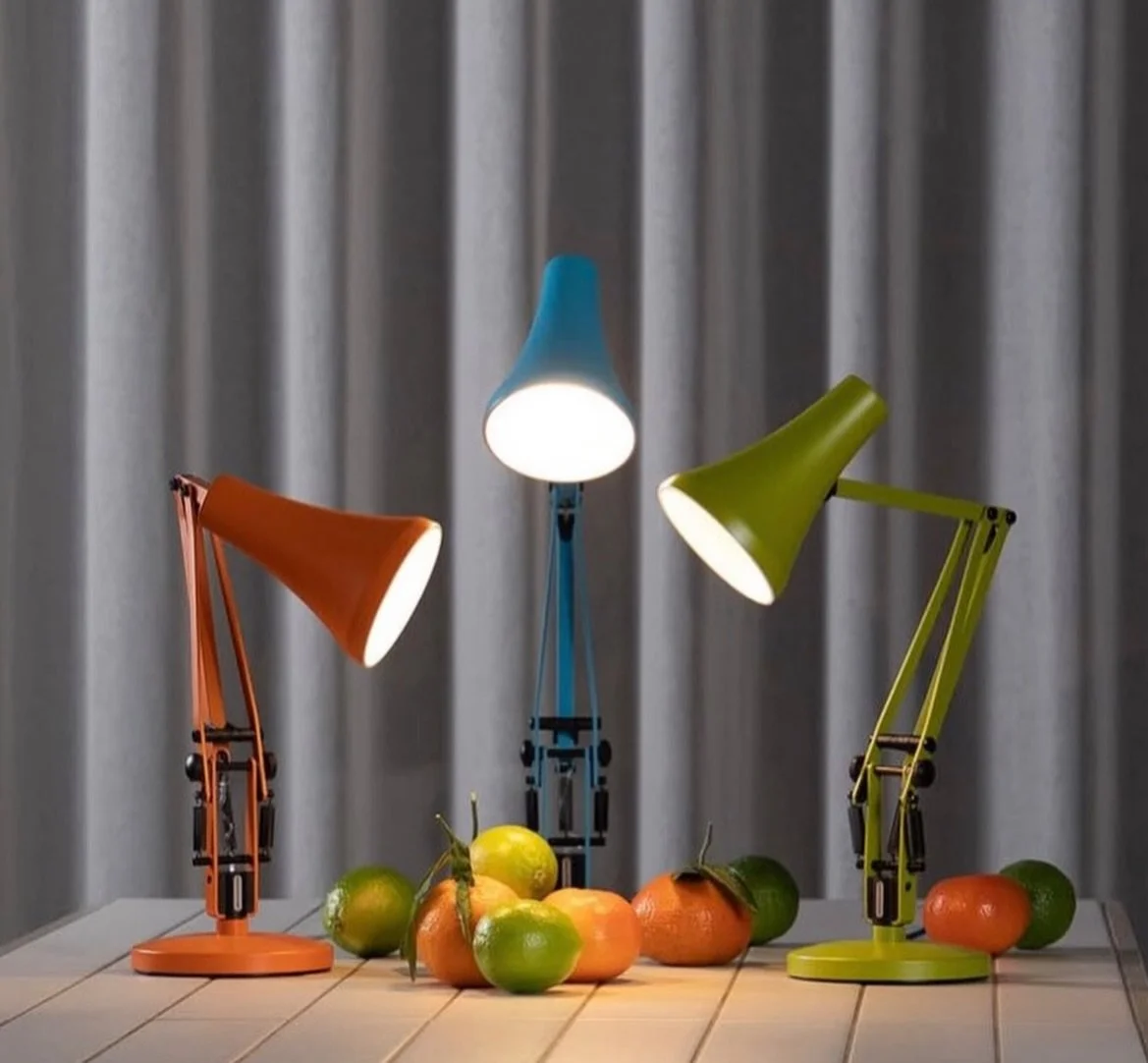 New arrivals: in honour of the 90th anniversary of @anglepoise, the iconic Mini Mini desk lamp is presented in the 70&rsquo;s colours, the decade this model was created. Meanwhile, restock of classic colours. Available on our webshop and in-store.