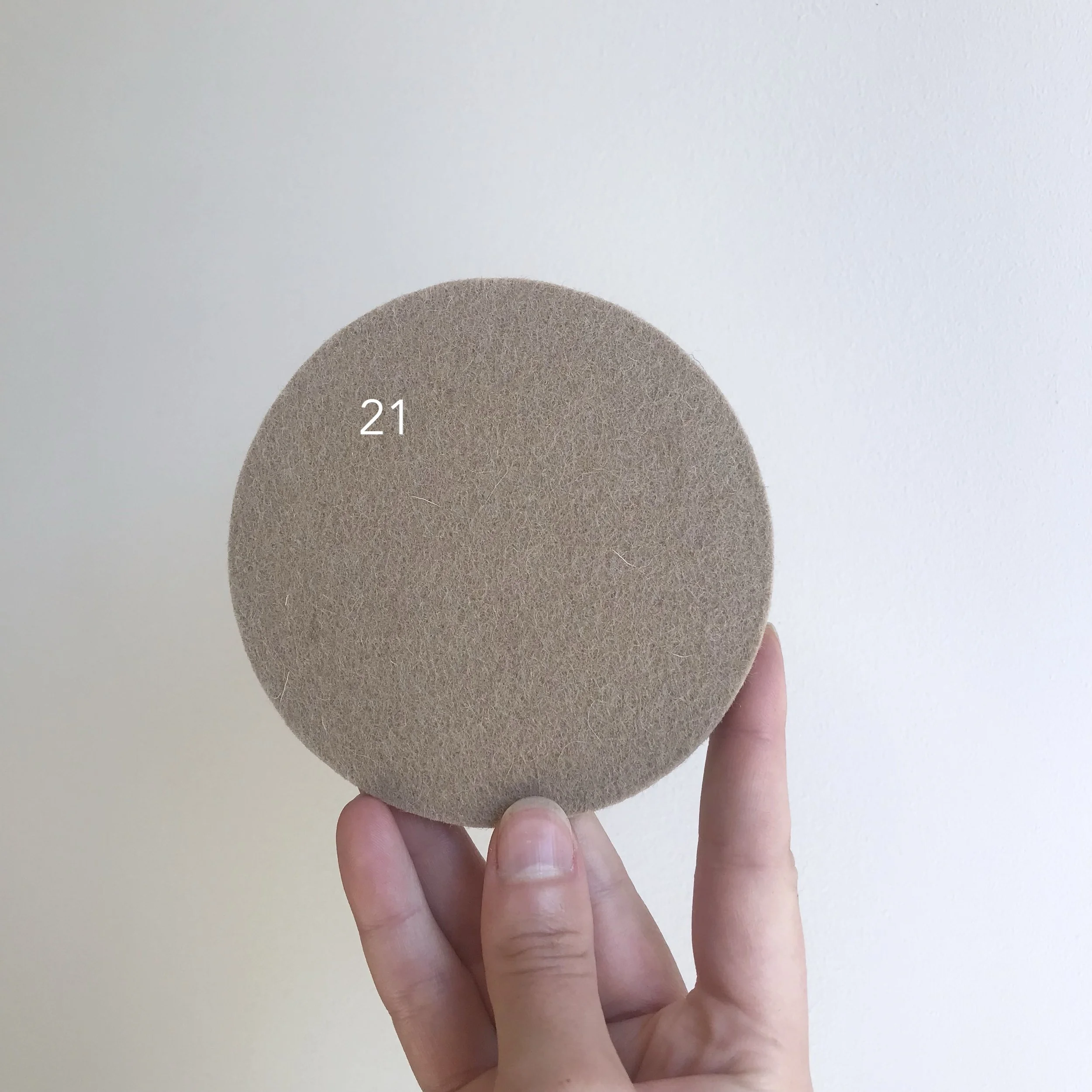 Felt Coaster (28 colours)
