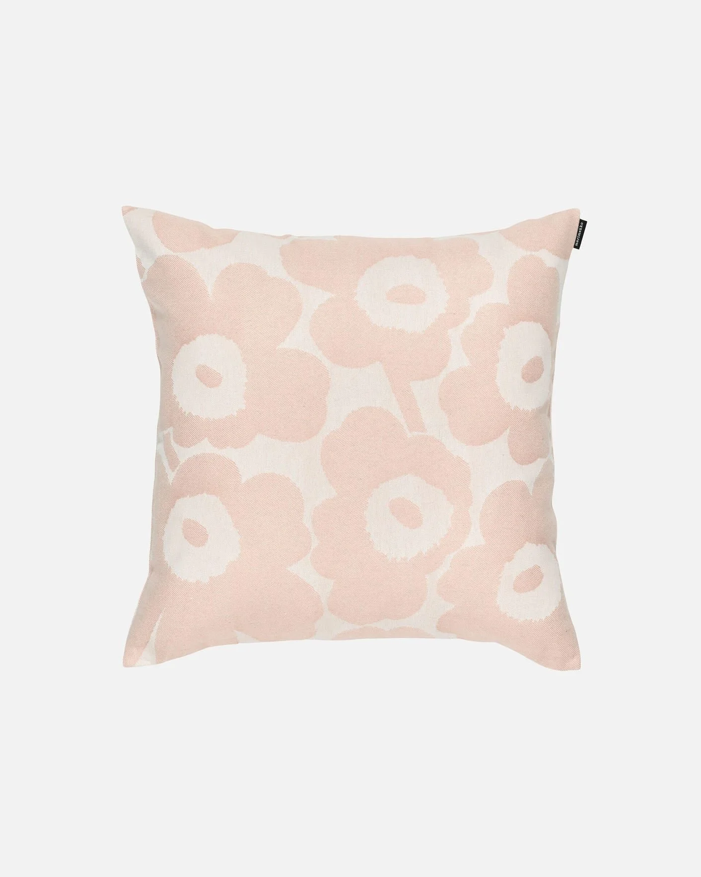Pieni Unikko Linen Blend Cushion Cover : Blush