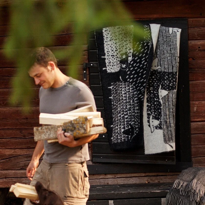 Sheep Wool Throw