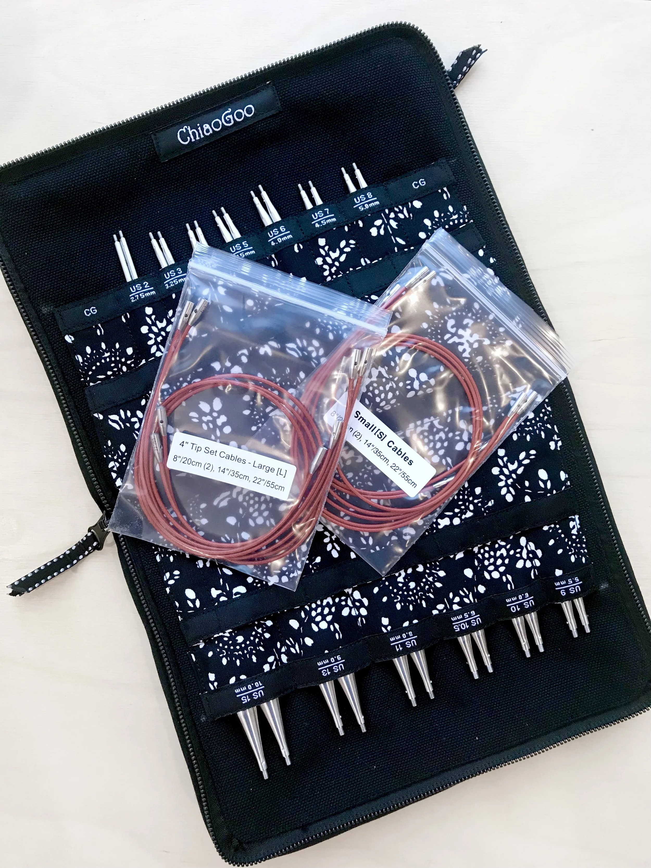4" TWIST Interchangeable Needle Set : Complete