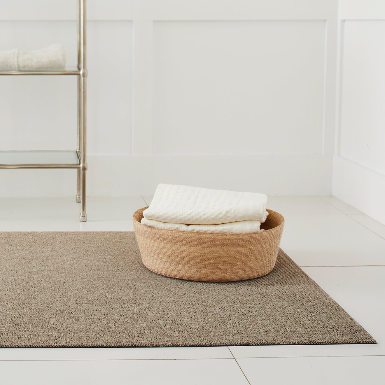 Flax Heathered Indoor/Outdoor Mat