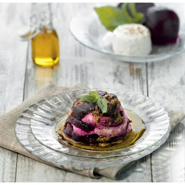 Picardie Dessert PLATE : Clear Set/2 | Duralex — scandimodern