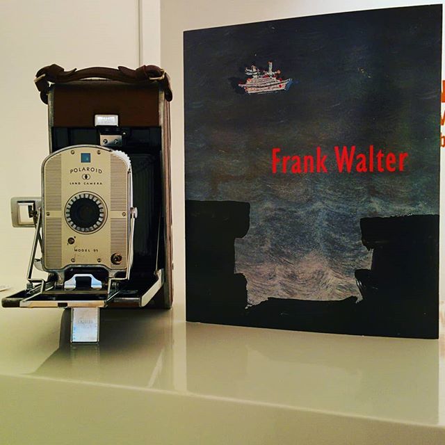 The Sequel of Hiding in Plain Sight: Objects Common and Curious includes work by outsider artist, Frank Walter. Walter's paintings are on old Polaroid box tops and mounted in old Polaroid cartridges! 
#frankwalter #outsiderart #polaroid #newyork #fre