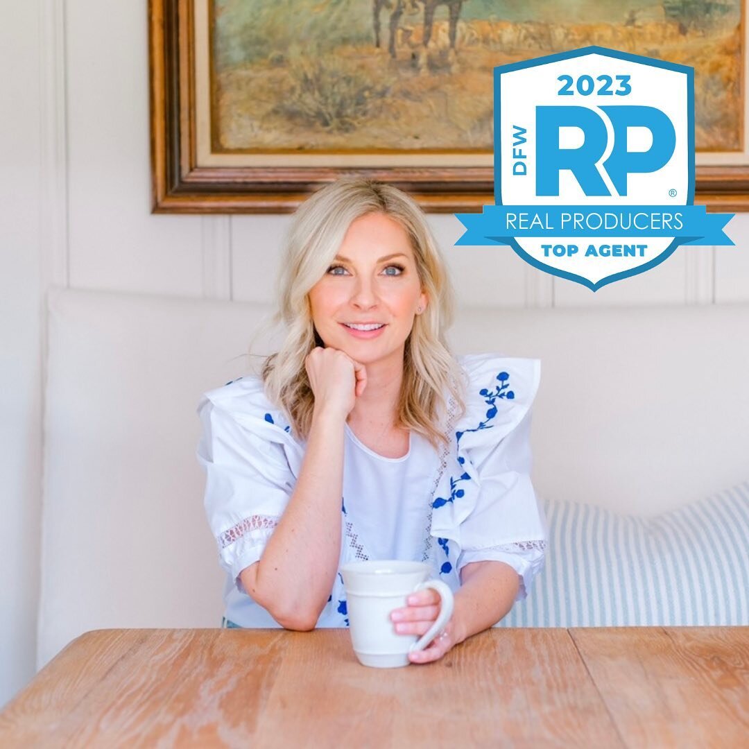 THANK YOU!! Grateful to be a part of DFW&rsquo;s Real Producers top 500 Agents out of 15,000 for 2023. Swipe for a Flash back Friday to the September 2020 issue.
