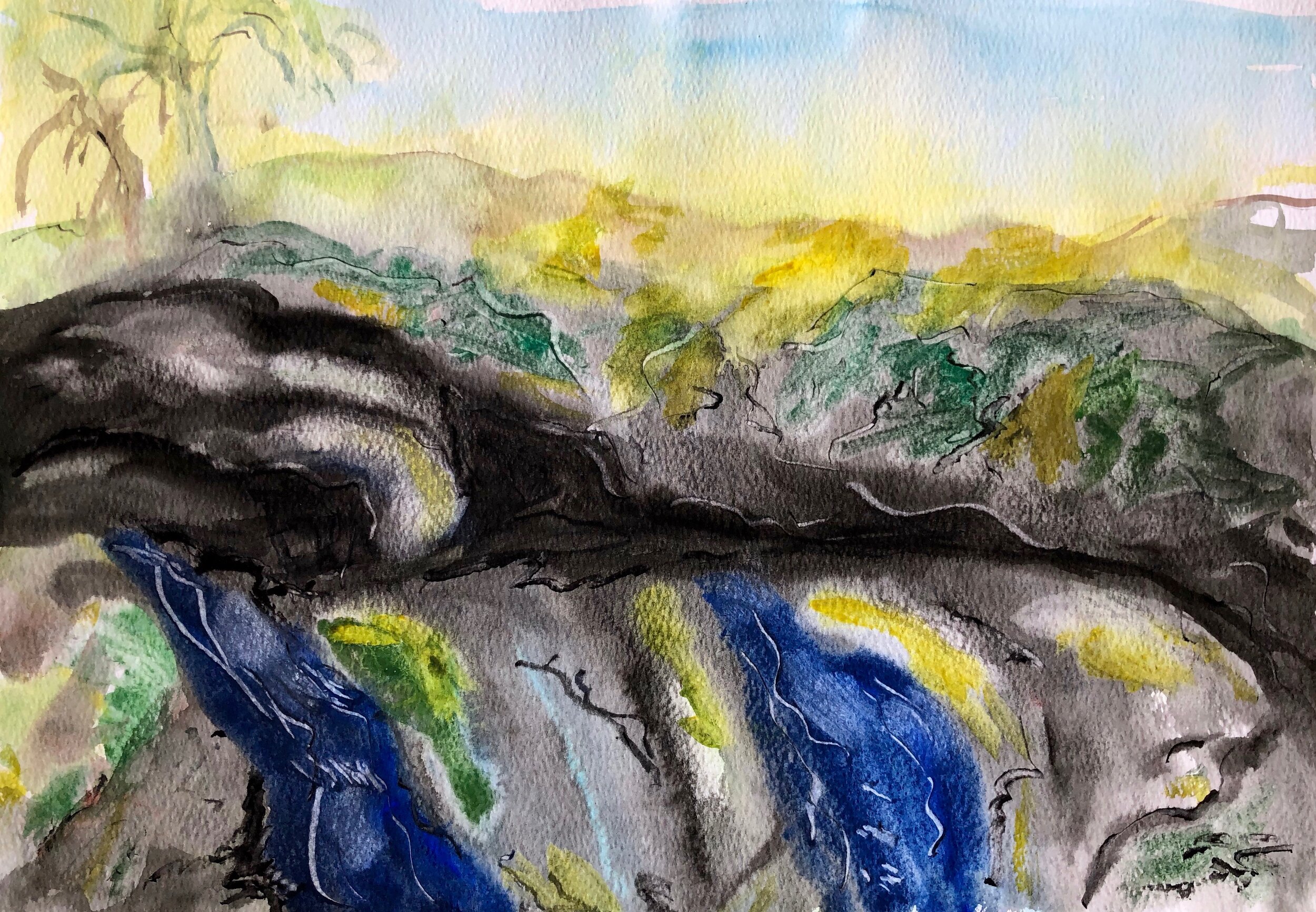  CAVE / VESIKANSAN LUOLA, 2015, 29x42cm 