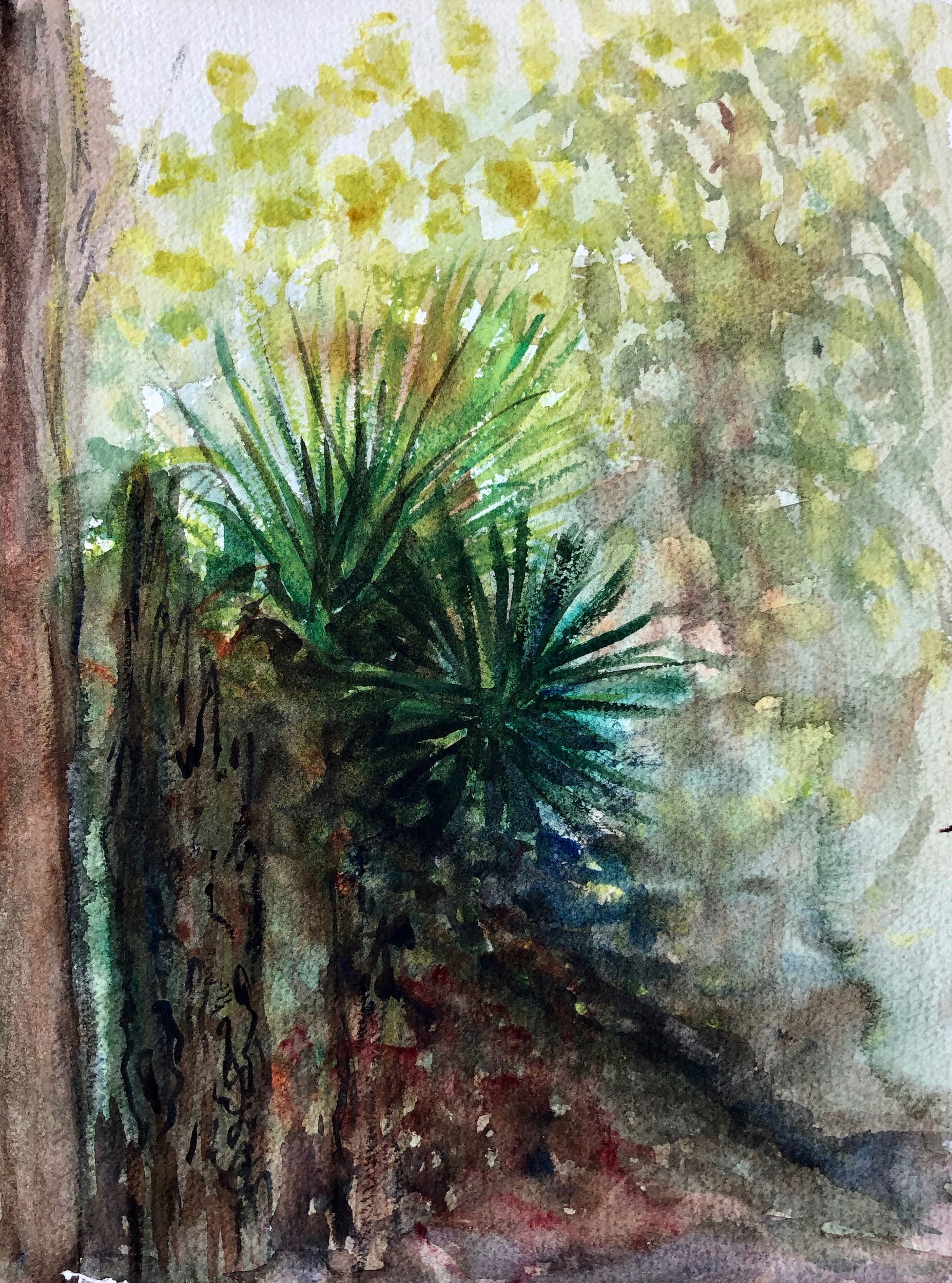  PALMS OF FUENGIROLA, 2014, 32x24cm 