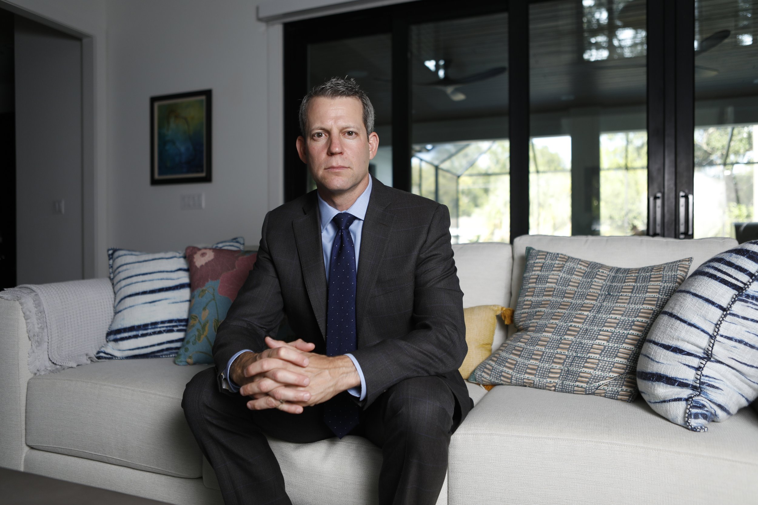 Andrew Warren, a Democrat, was suspended as a state attorney by Florida Gov. Ron DeSantis. For the Wall Street Journal