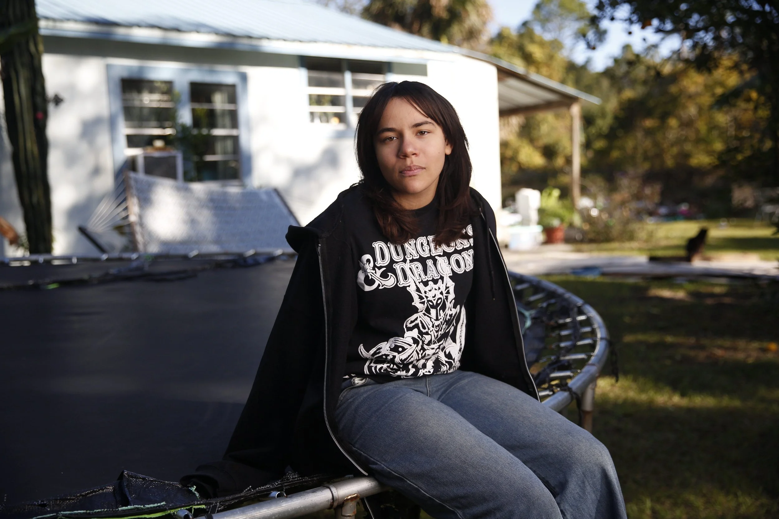 Journey Cope, 13, a student at T. DeWitt Taylor Middle-High School in Pierson, Florida, learned that a classmate had been detained for allegedly threatening to shoot students whose names appeared on a list. She couldn't help but wonder whether her na