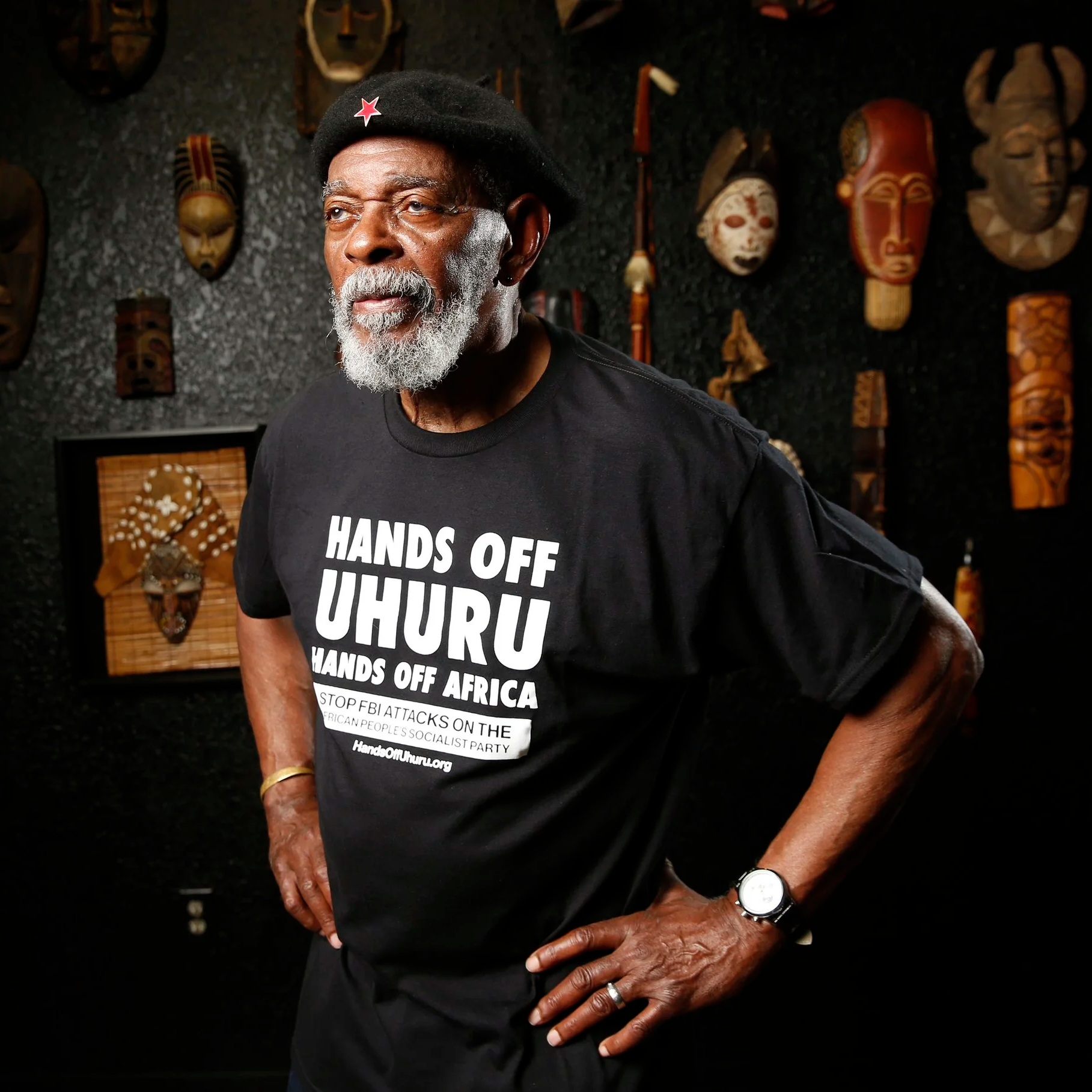 mali Yeshitela, 82, Chairperson of the African People's Socialist Party and founder of the Uhuru Movement, is one of four Americans who have pleaded not guilty to conspiring on behalf of Russia. “We’re just a vehicle that’s being used to assault free