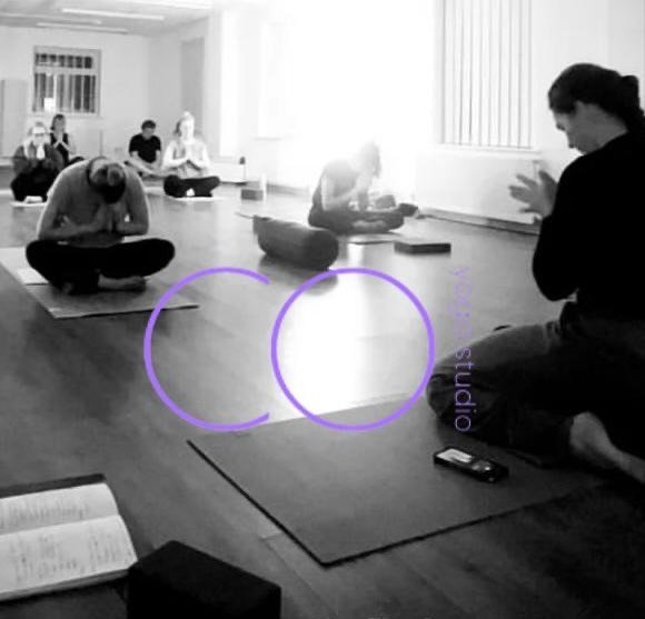 Vinyasa at 7:15pm with @hannbennettt 

EveryoneS an artist 🎭 @chrisomyoga 

we are a family of like minded people, humbly offering our skills, energy &amp; kindness to you.

co yoga for all.

monday
7:15pm VY I Hannah

a space to unwind; a space to 