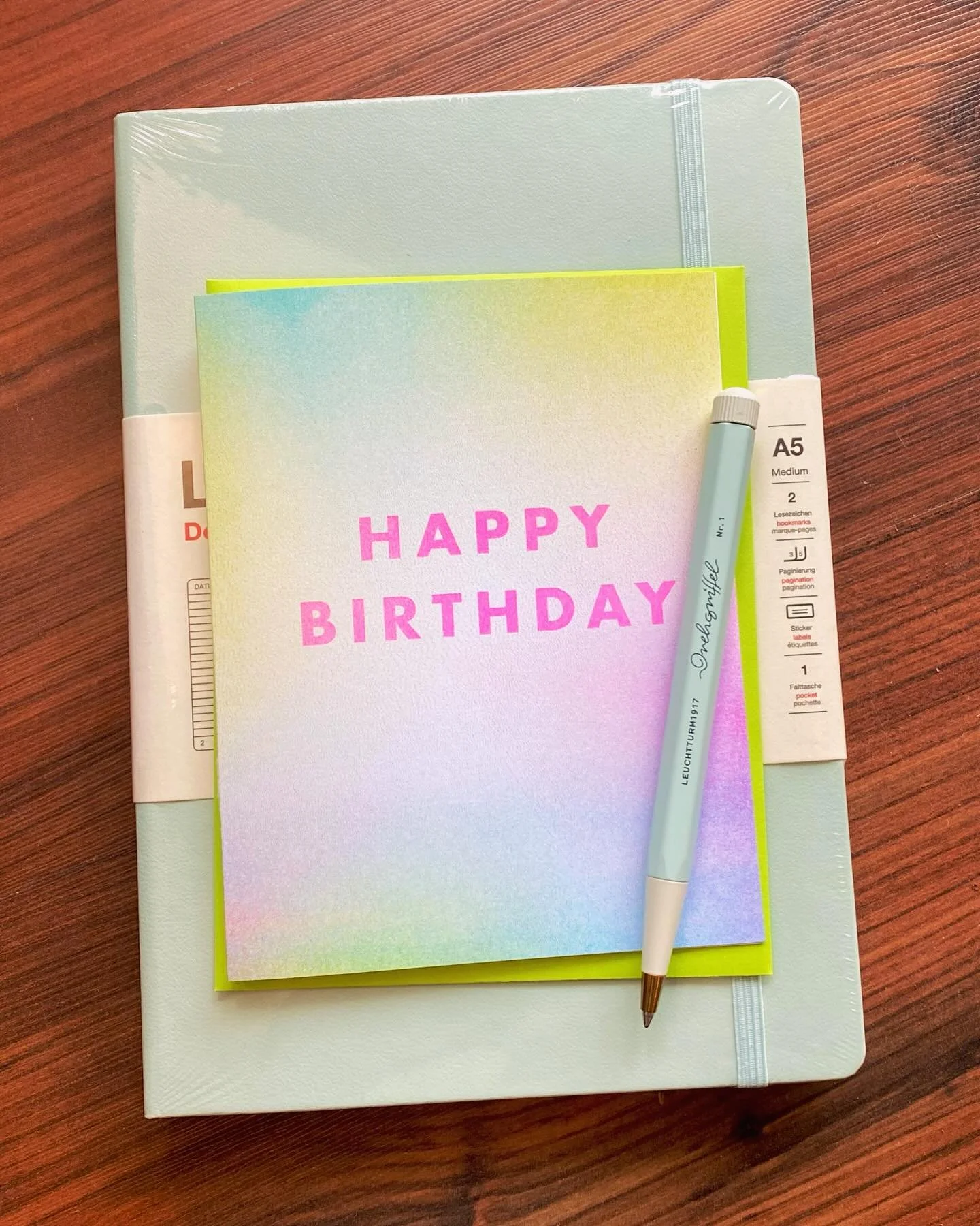 Minty fresh birthdays. 🩷