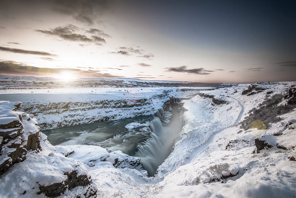Gullfoss Waterfall