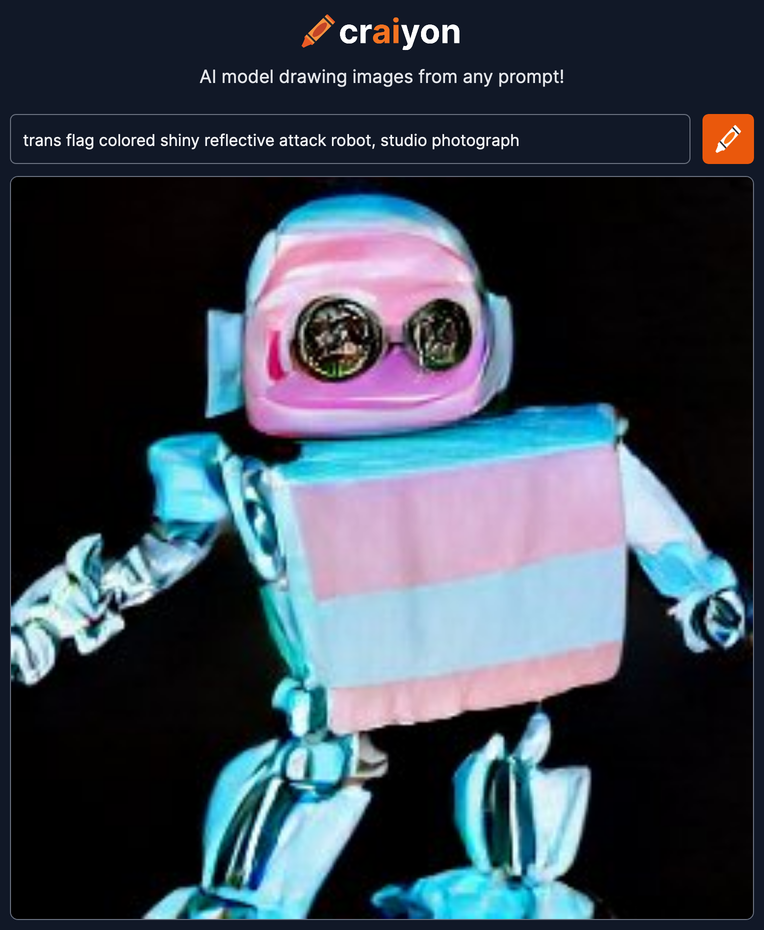 craiyon_032405_trans_flag_colored_shiny_reflective_attack_robot__studio_photograph_br_.png