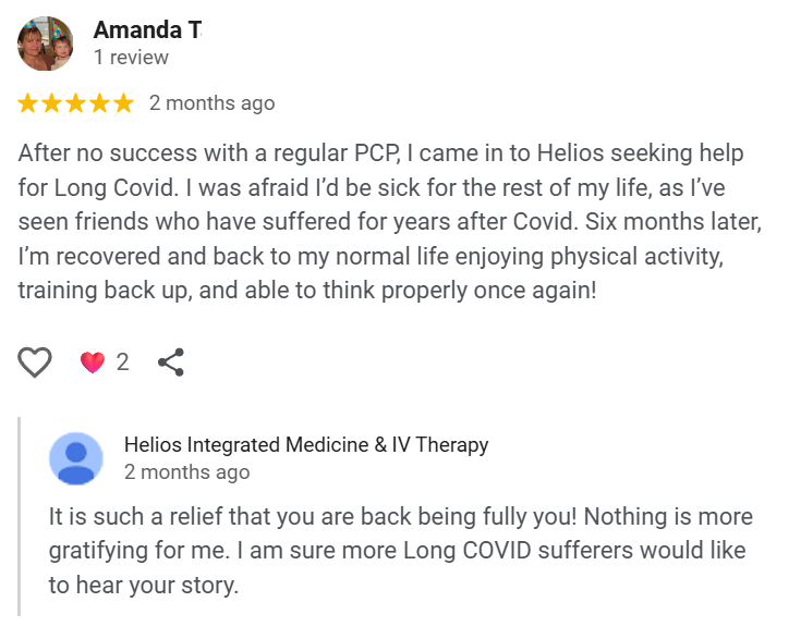 Long Covid Testimonial