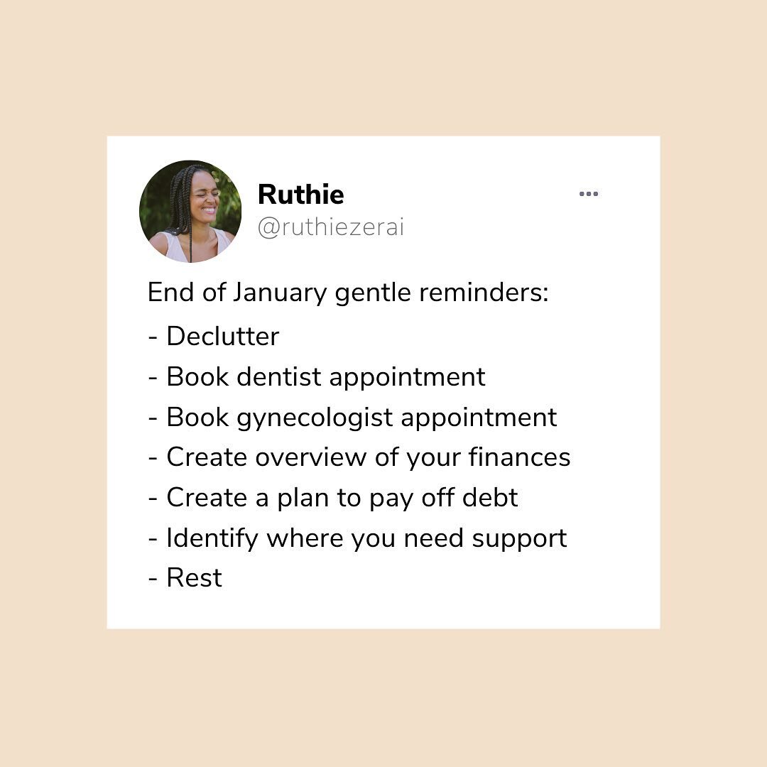 Friendly reminders!⁣
⁣
This is the time to get organised, increase your commitment to self-care, set the direction for your year ......and rest plenty. If you&rsquo;re still in hibernation mood, don&rsquo;t sweat it, you&rsquo;re aligned with the sea