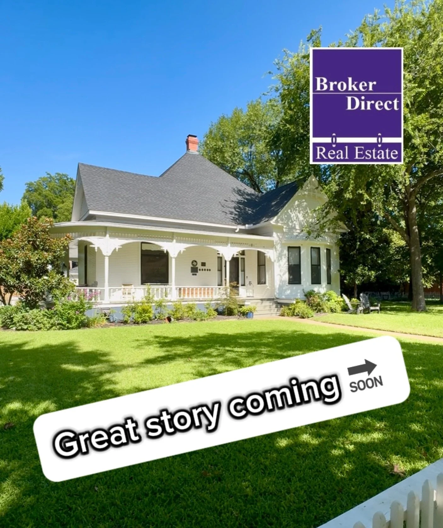 Can’t wait to share the story on this one… Unbelievably happy for my clients. IYKYK 😍 
#brokerdirect #bdre #fortworthrealtor