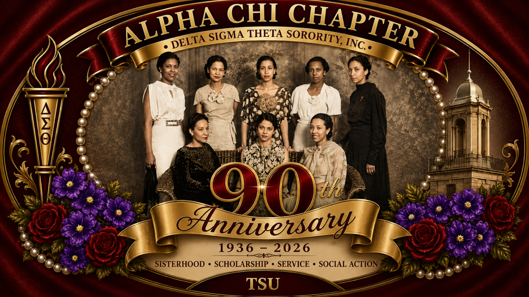Alpha Chi Celebrating 90 Years of Sisterhood, Scholarship, Service, and Social Action