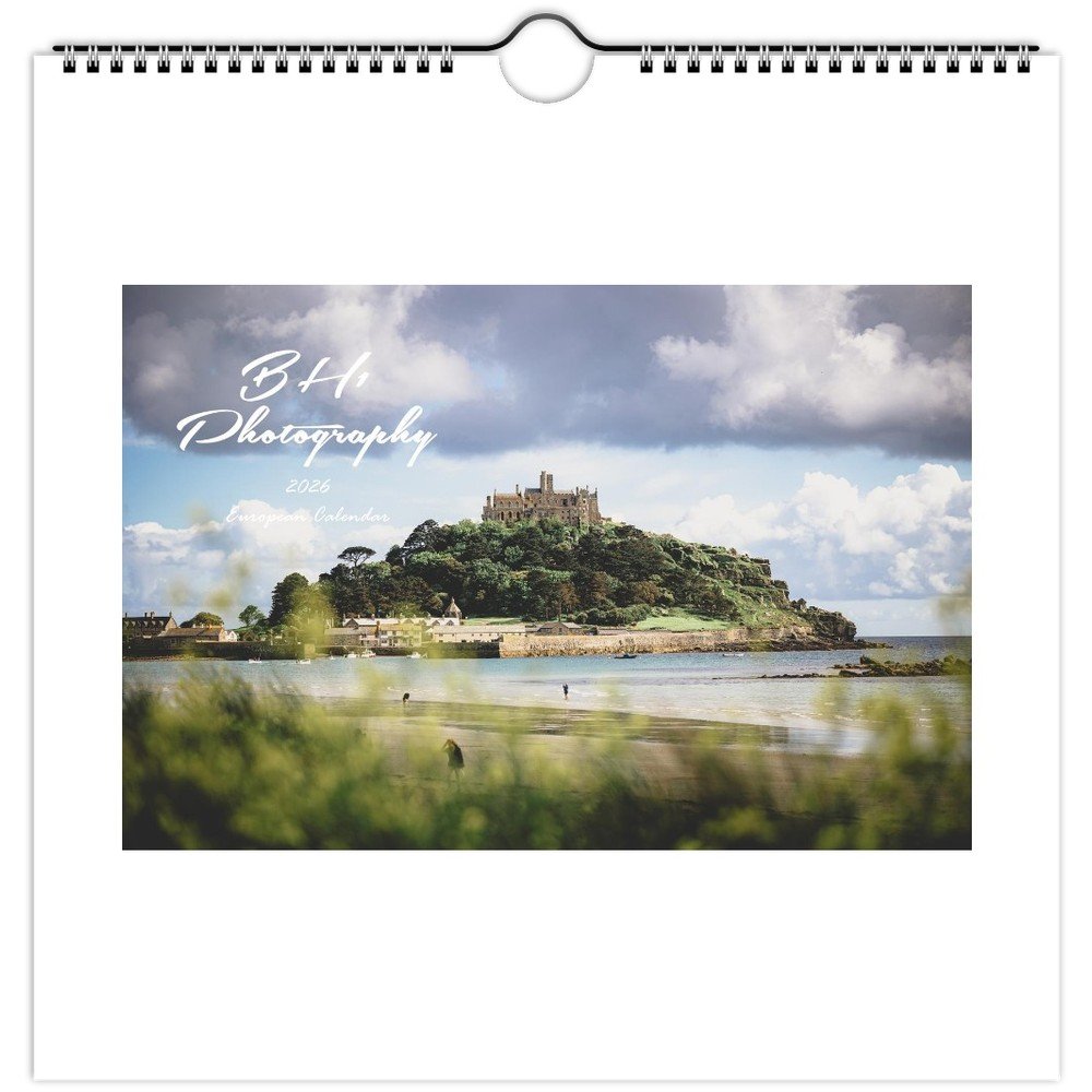 BH1Photography 2026 European Landscapes Calendar