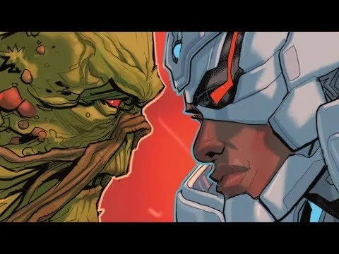 Titans #30 DC K.O Special: Swamp Thing vs Cyborg