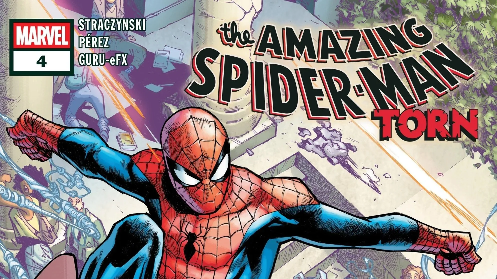 REVIEW : Don't Judge A Book By Its Cover : Amazing Spider-Man Torn #4