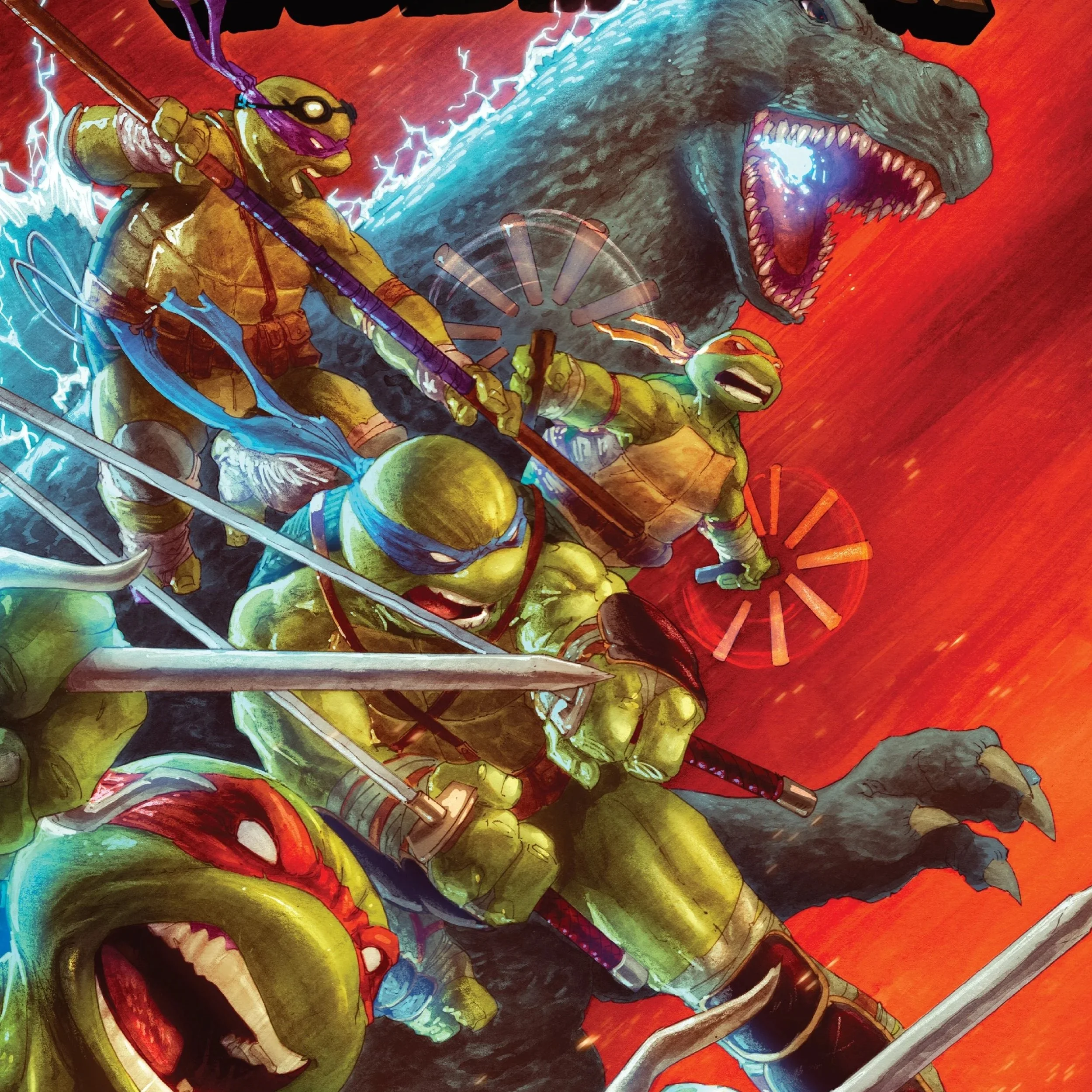 REVIEW: Saturday Morning Kaiju Chaos! in Teenage Mutant Ninja Turtles x Godzilla #3