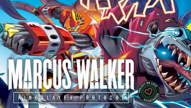 One Piece Creator &amp; NYT Bestsellers Endorse Debut Kickstarter, Marcus Walker: Kingslayer Protocol