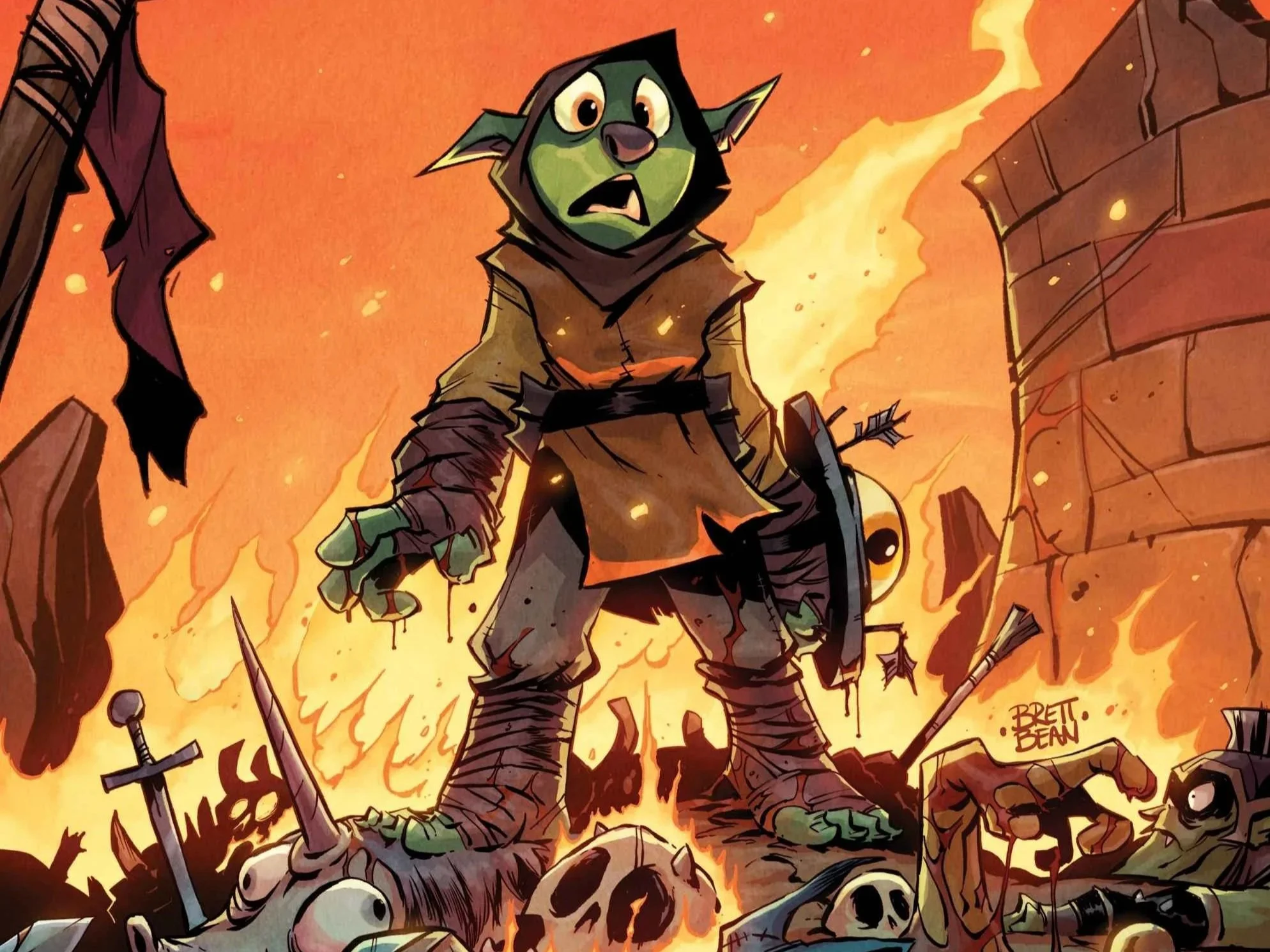REVIEW:  Half Dwarf, Half Orc, All D'Orc!  Image's Newest Fantasy Series Debuts in D'Orc #1