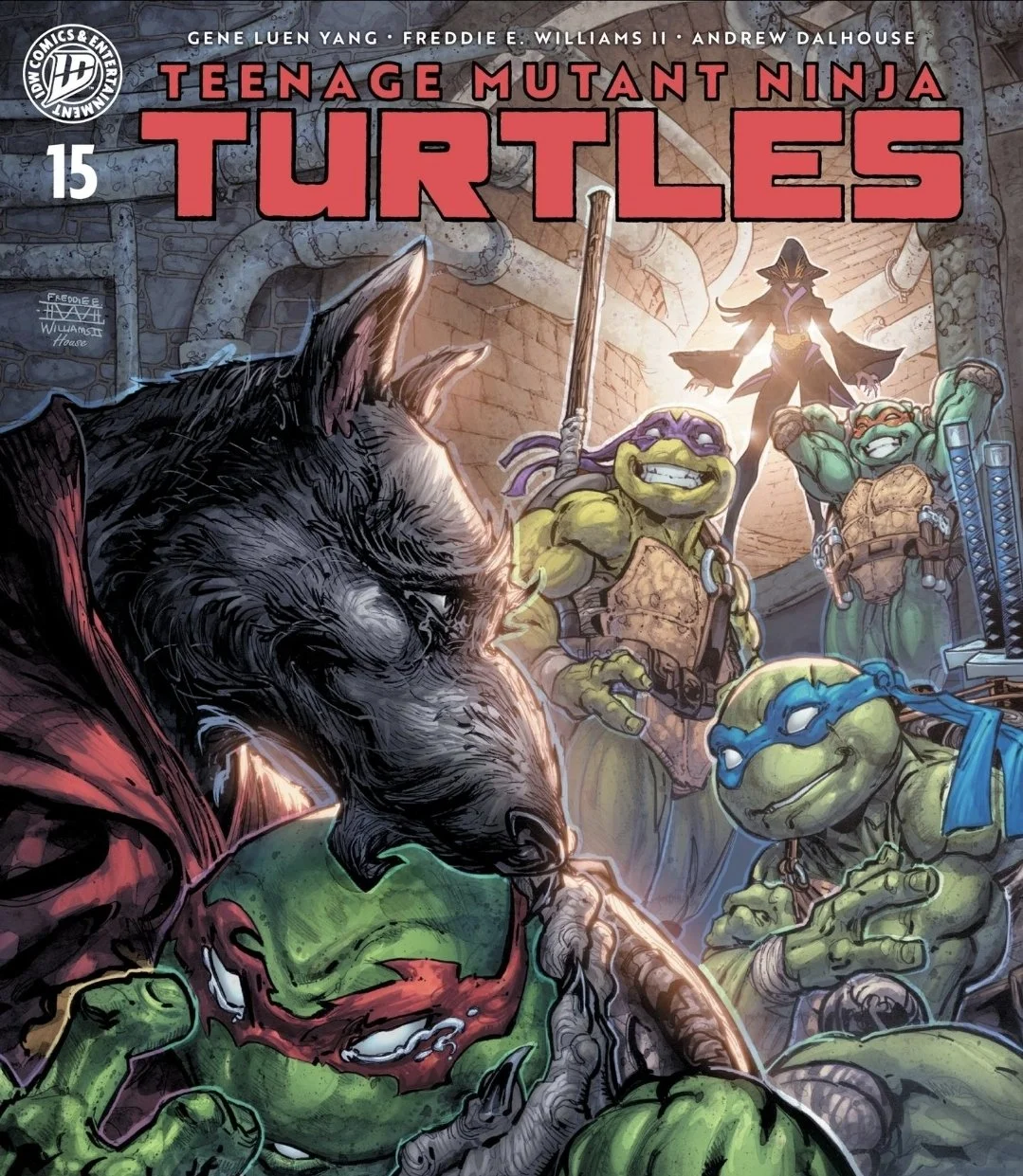 REVIEW: Teenage Mutant Ninja Turtles #15: Master Splinter's Second Life Gets Revealed